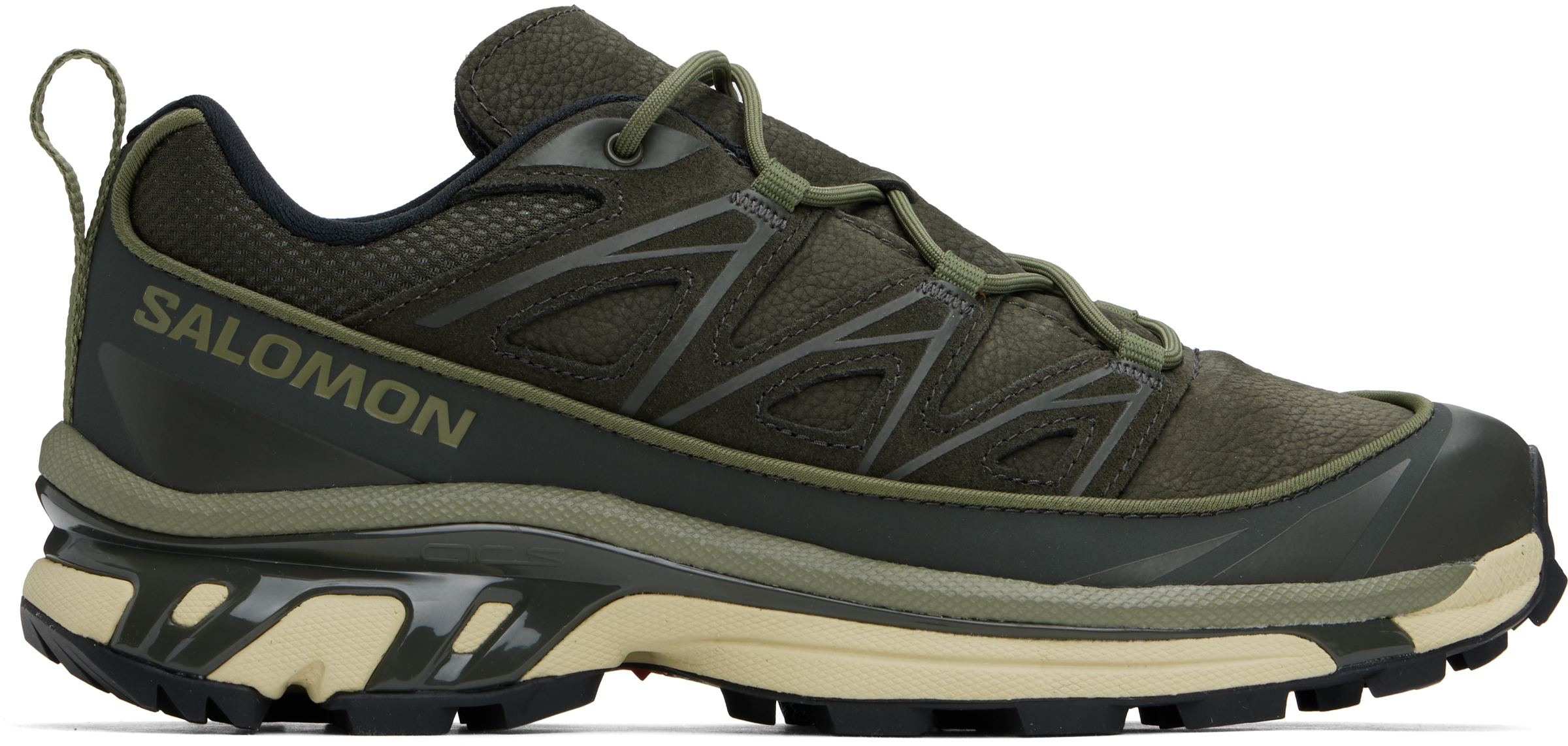 Khaki XT-6 EXPANSE LEATHER Sneakers