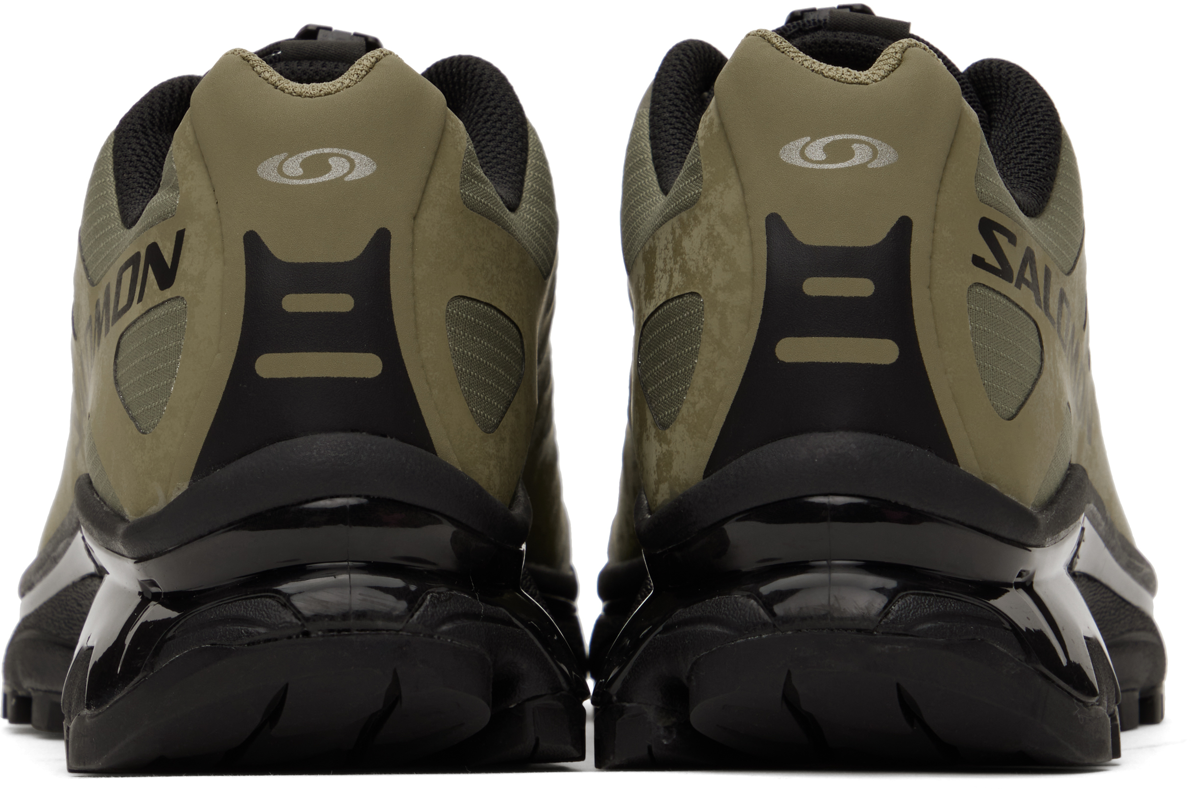 SALOMON KHAKI XT-4 OG PROTECTIVE SNEAKERS