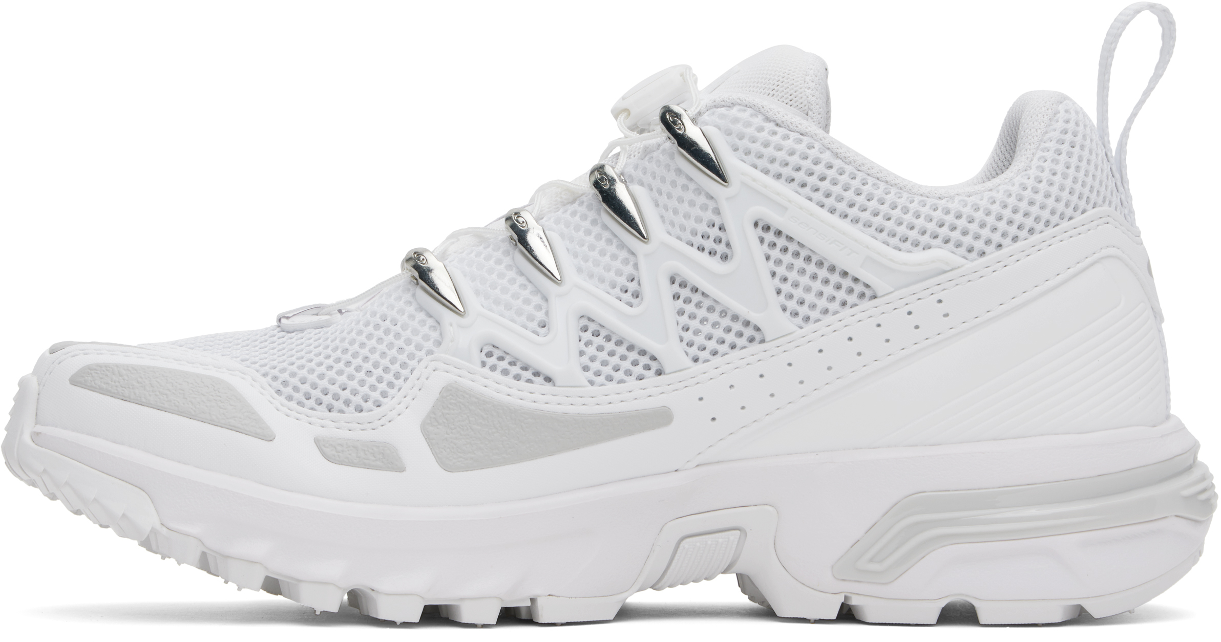 Salomon White Acs + Og Sneakers In White