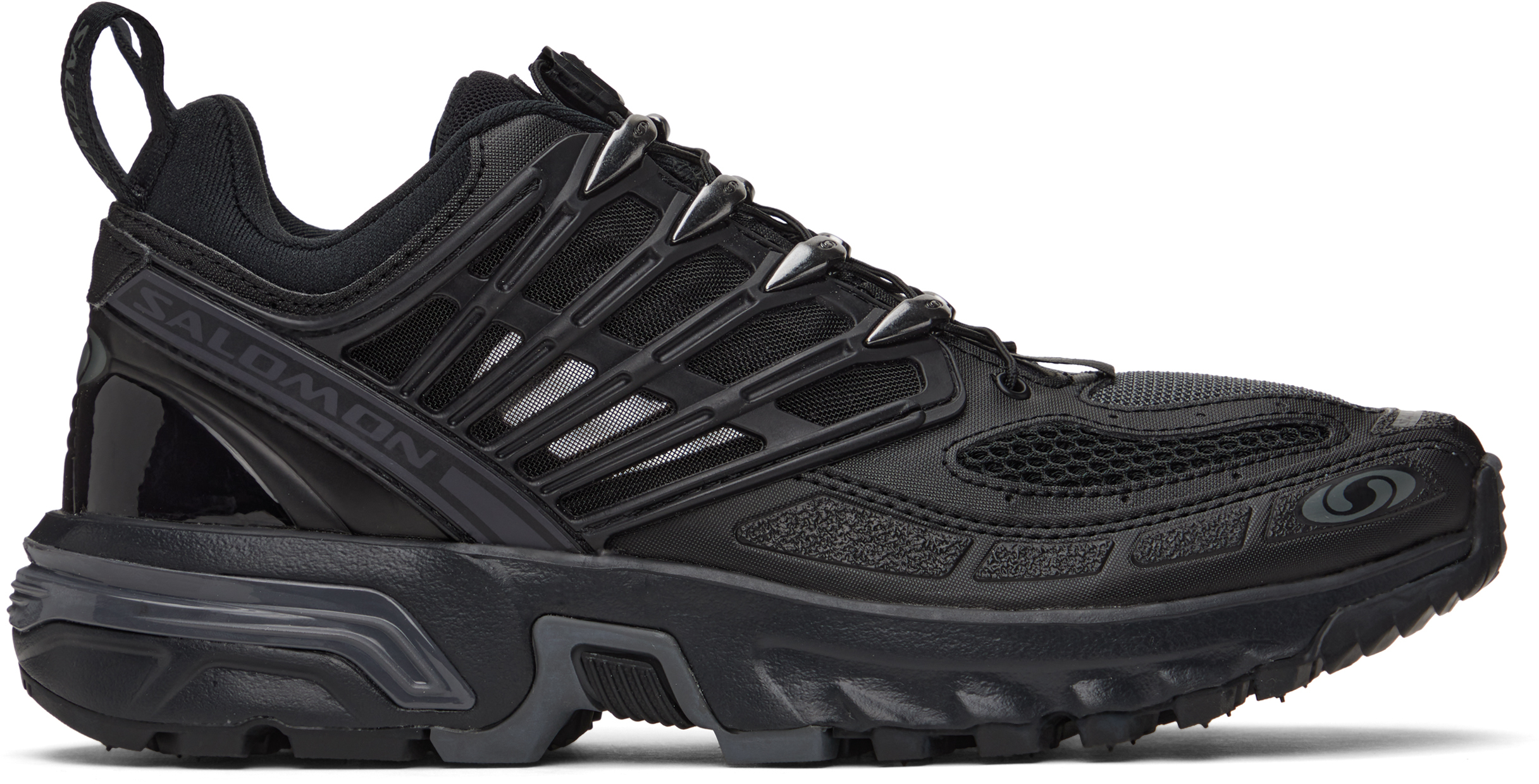 【送料&関税込】Salomon Acs Pro Black Sneakers Salomon: Black ACS Pro Sneakers | SSENSE
