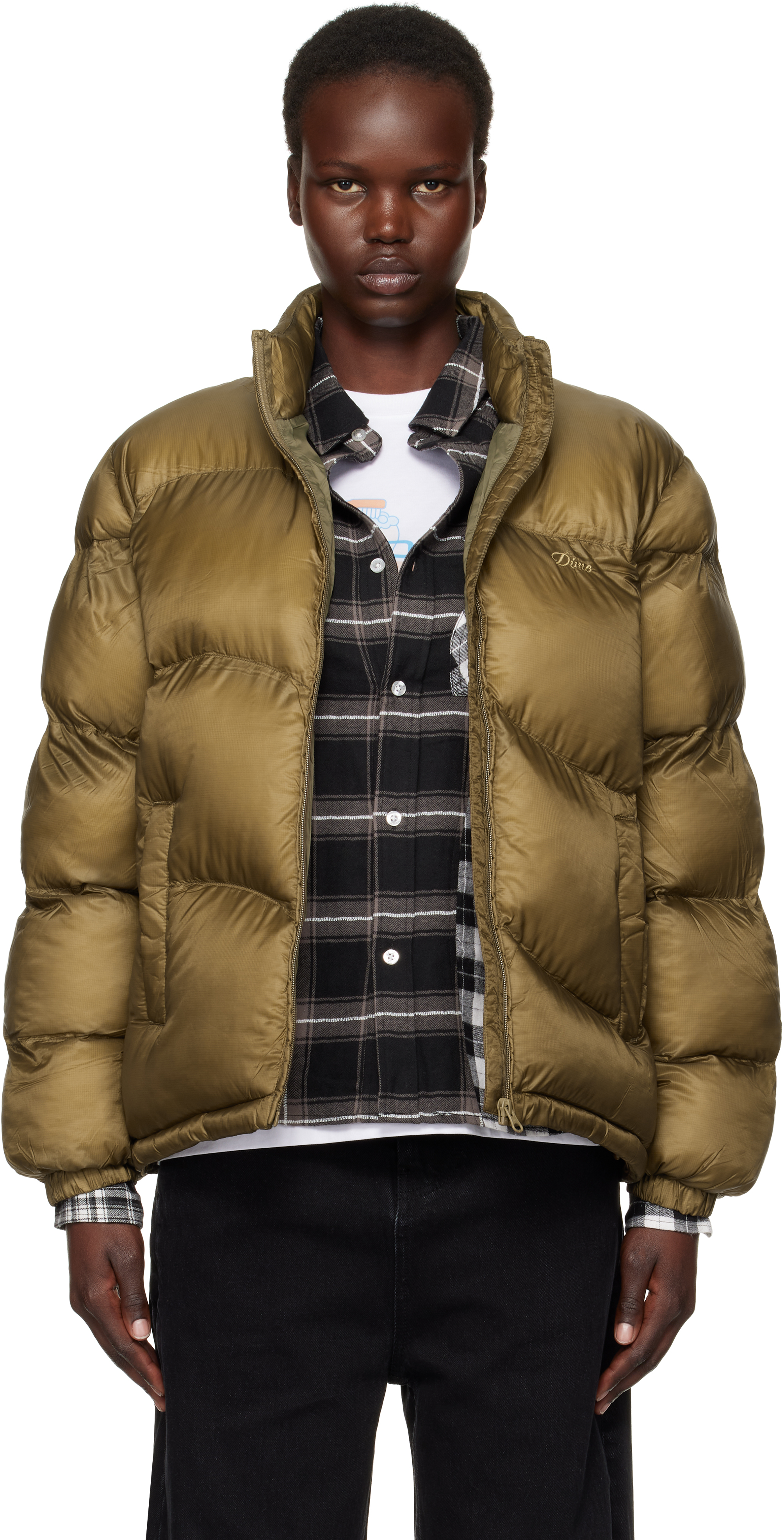 Gold Classic Ripstop Puffer Jacket