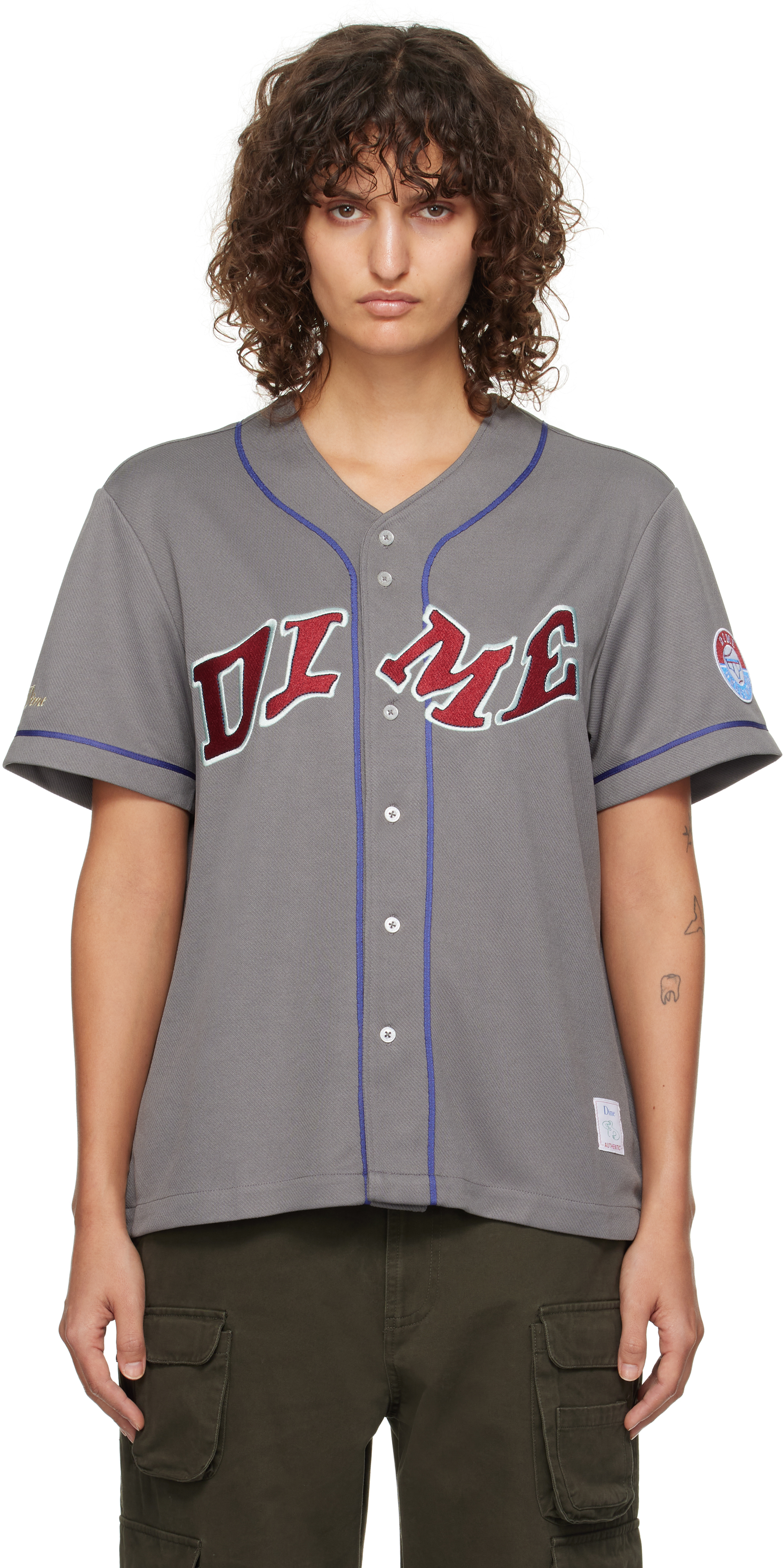 DIME GRAY LEAGUE JERSEY 