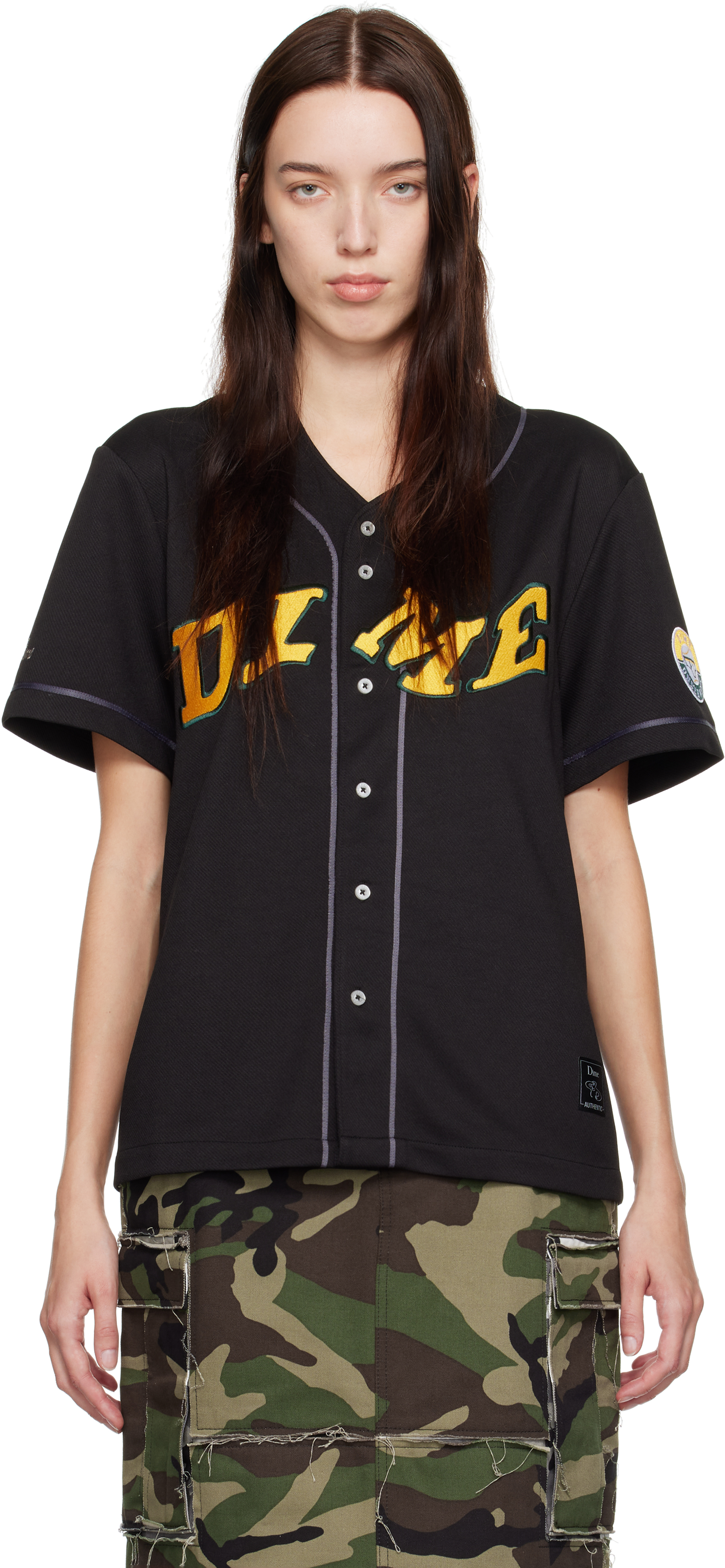 Black League Jersey Shirt