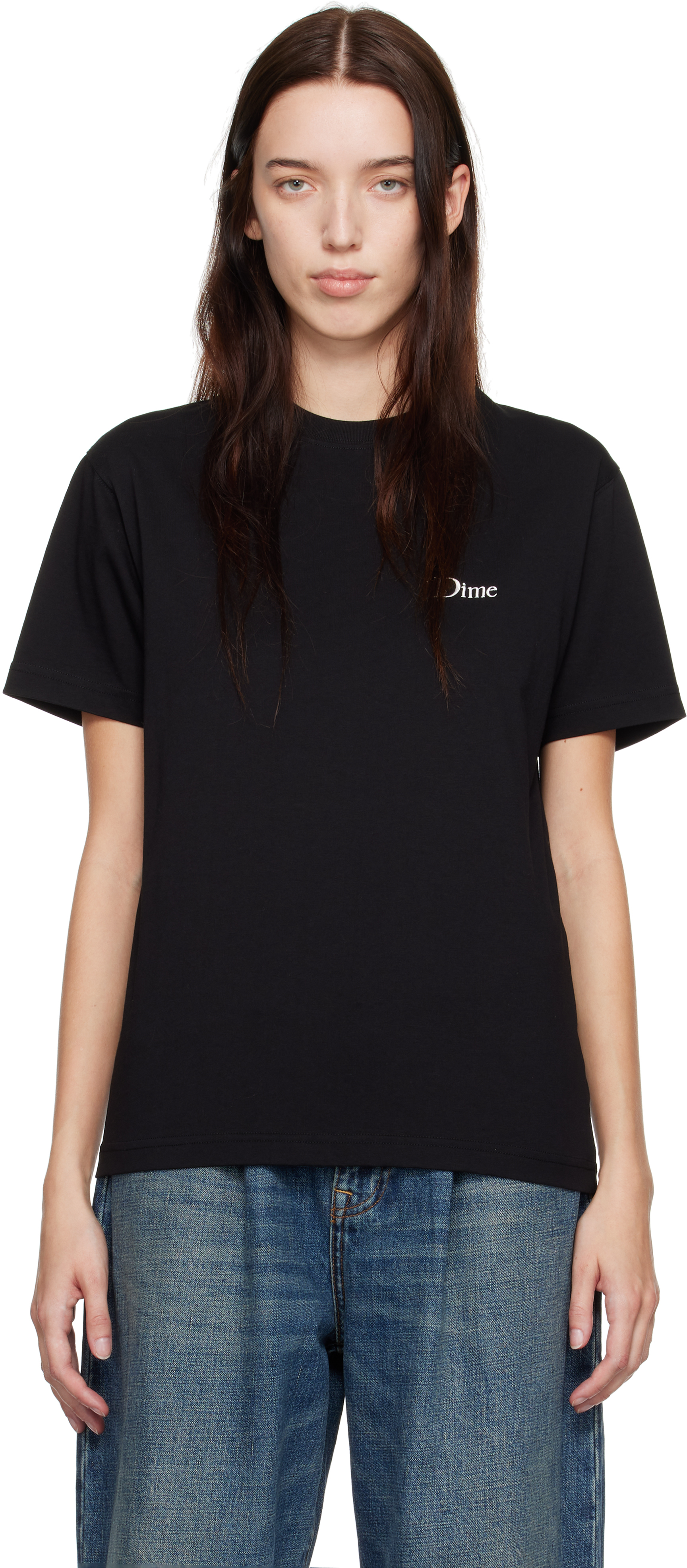 Black Classic Small Logo T-shirt