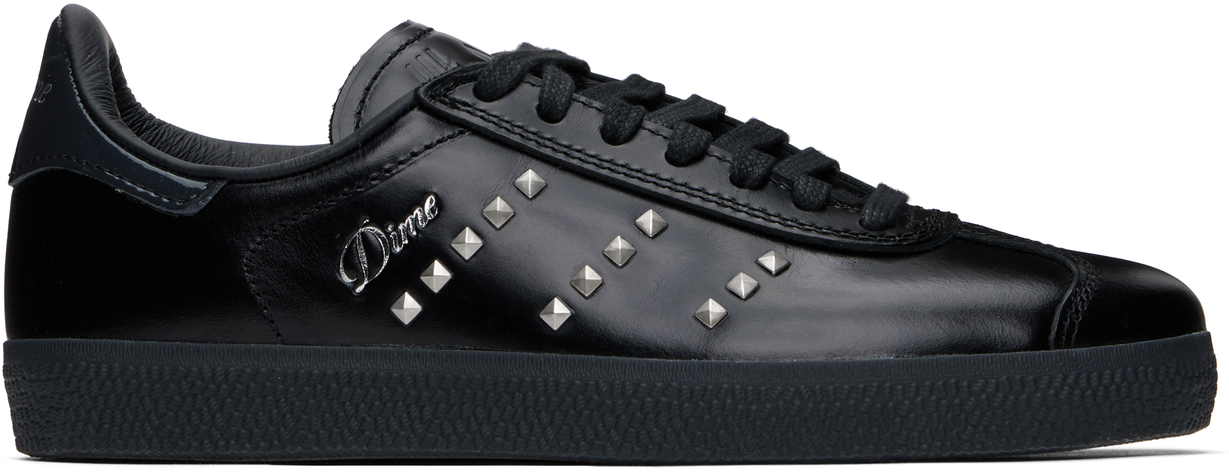 Dime: ブラック adidas Originalsエディション Gazelle ADV スニーカー 