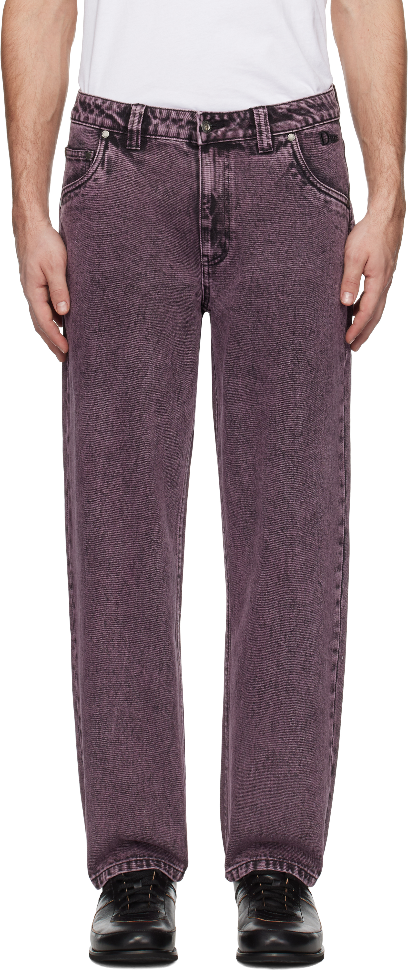 Purple Classic Relaxed Jeans