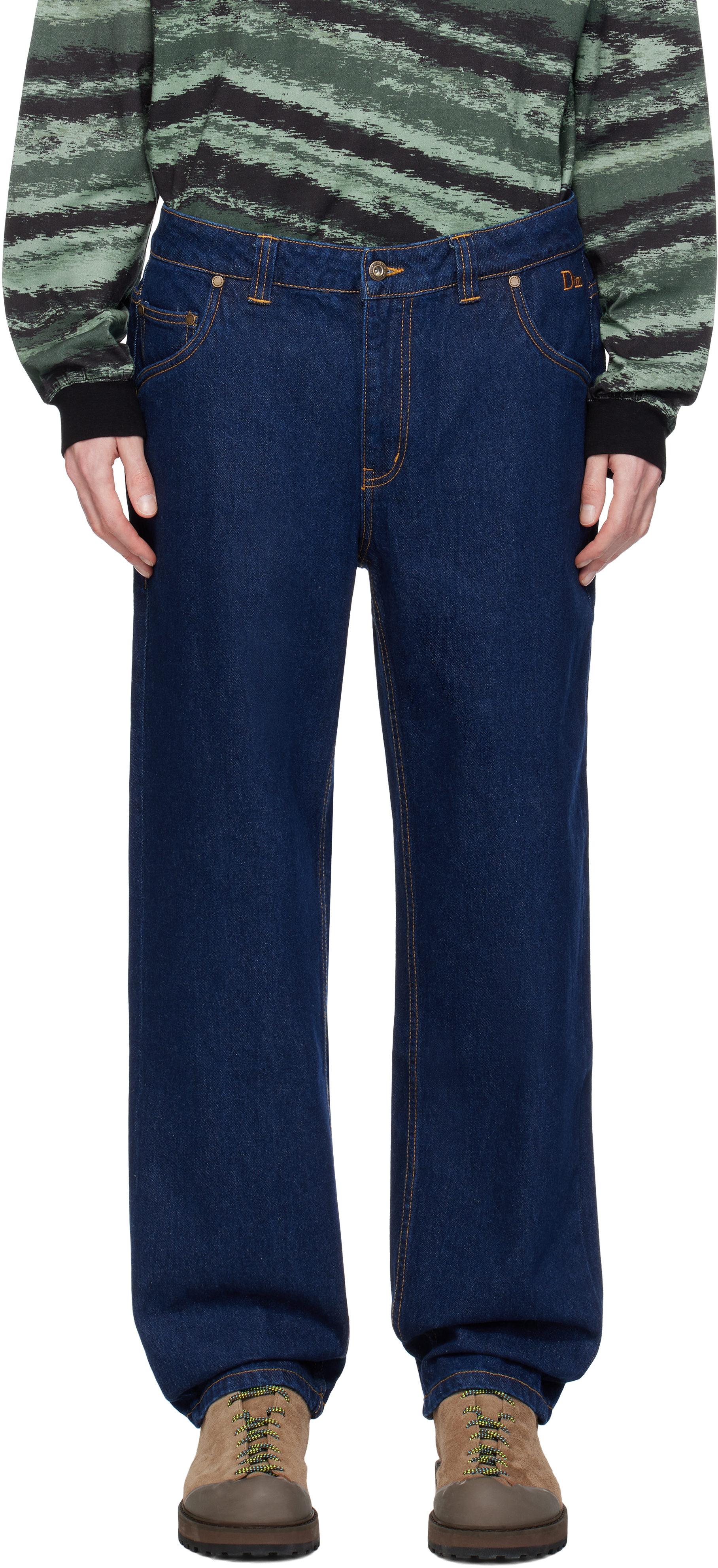 Indigo Classic Relaxed Jeans