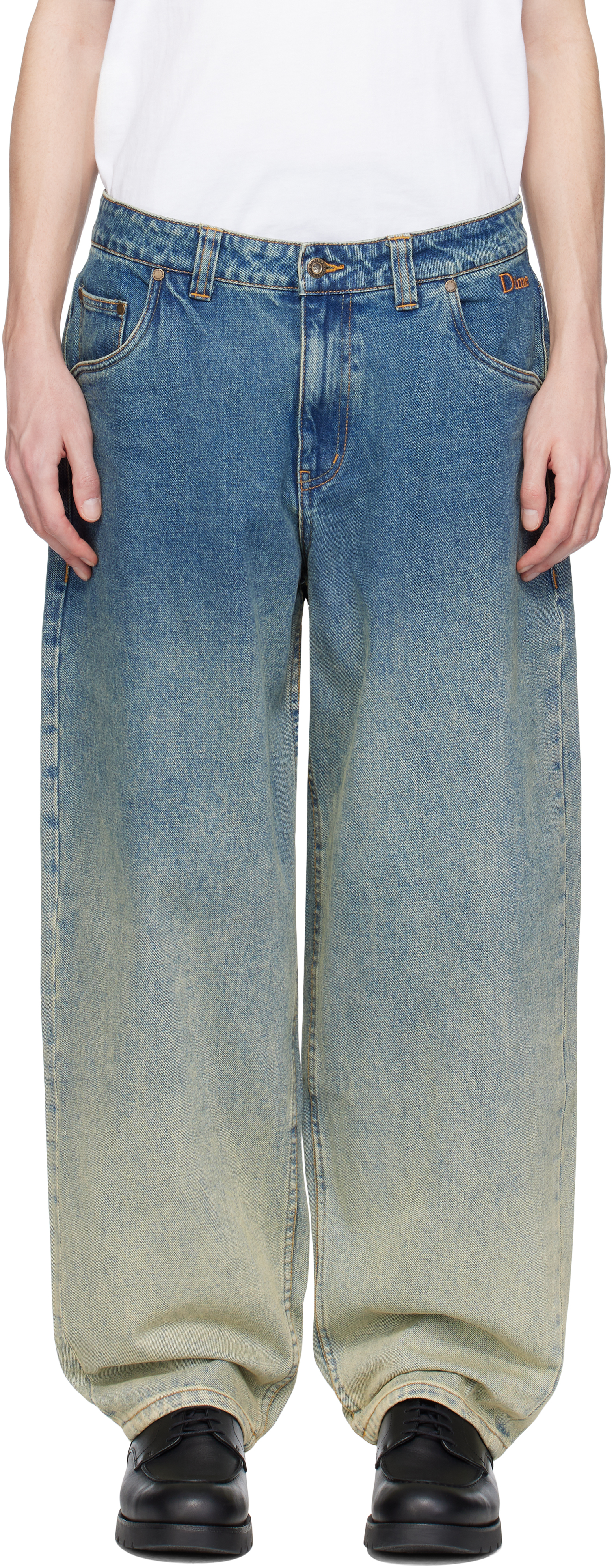 Blue Classic Baggy Jeans