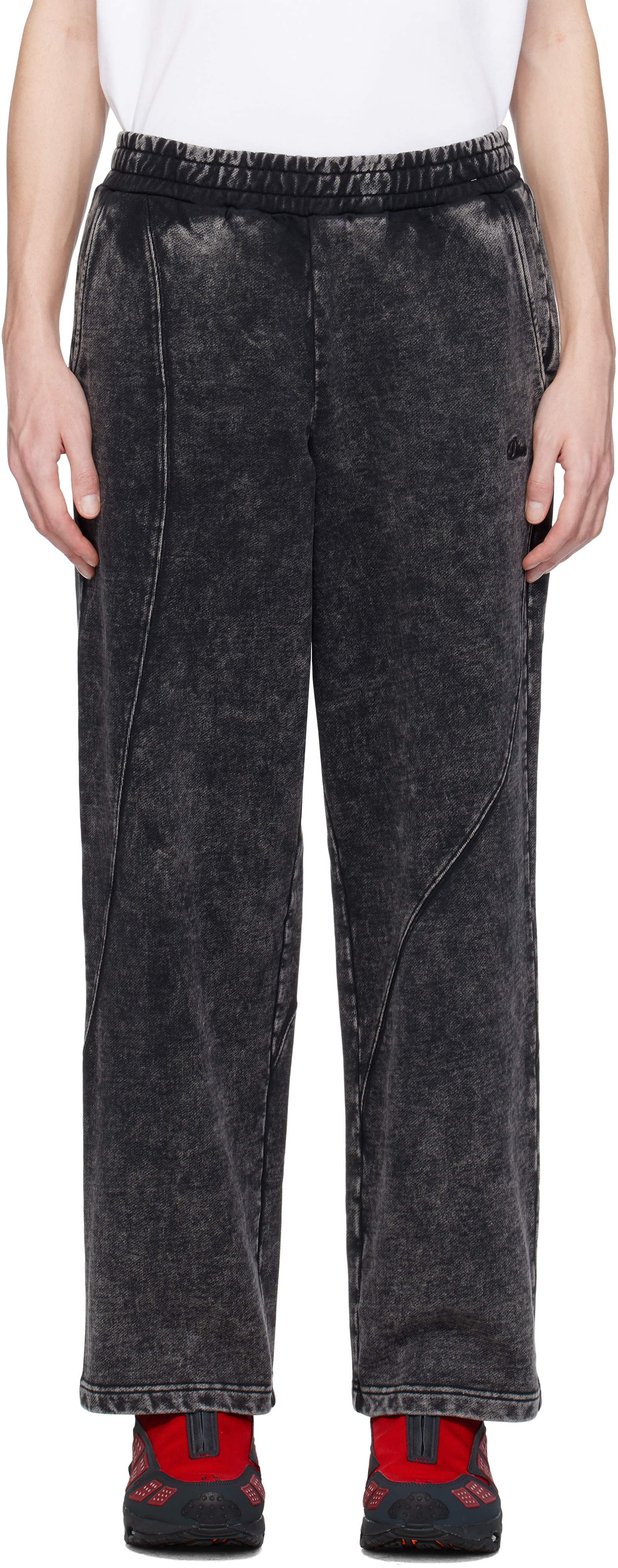 Black Cyclone French Terry Sweatpants