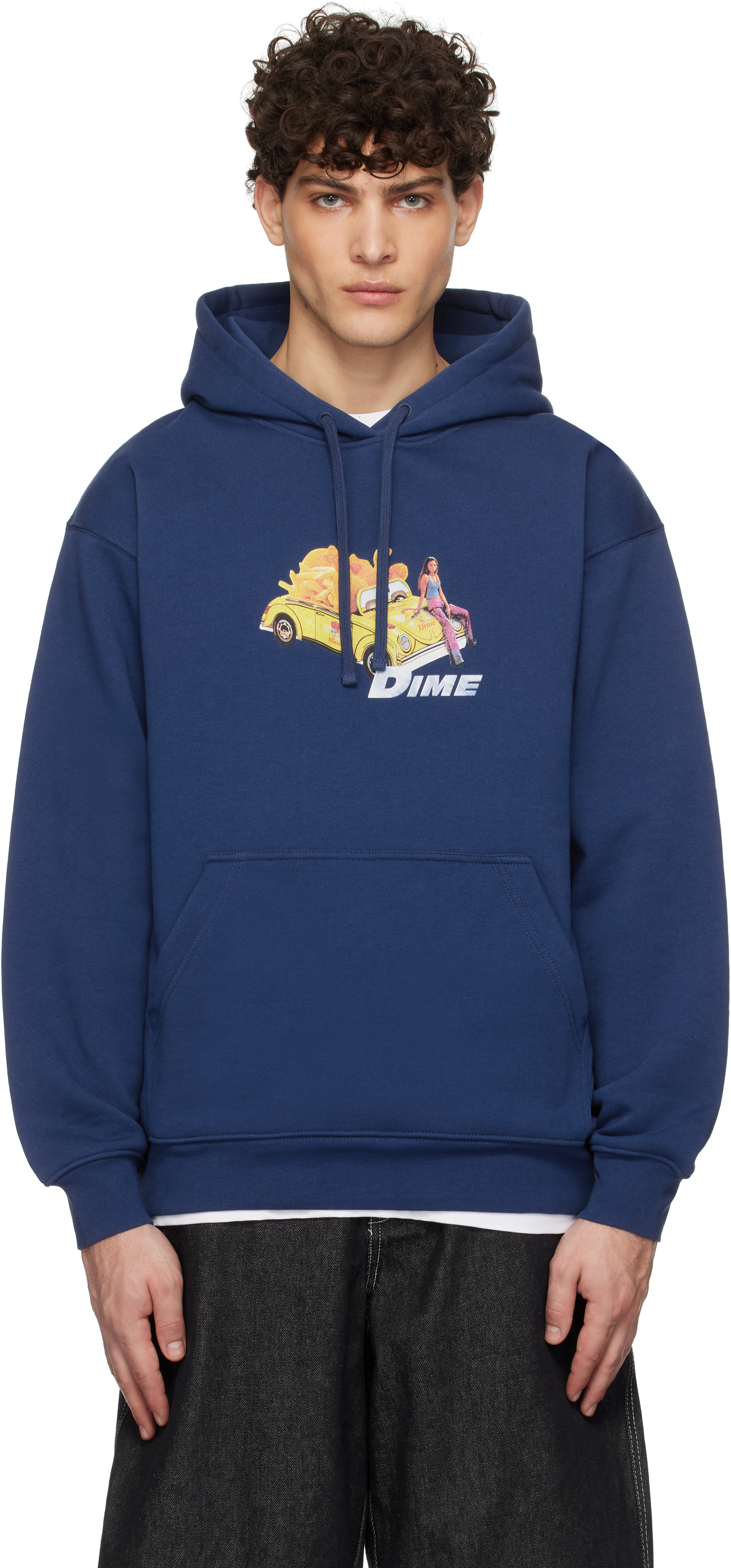 Navy 2Fast 2Delicious Hoodie