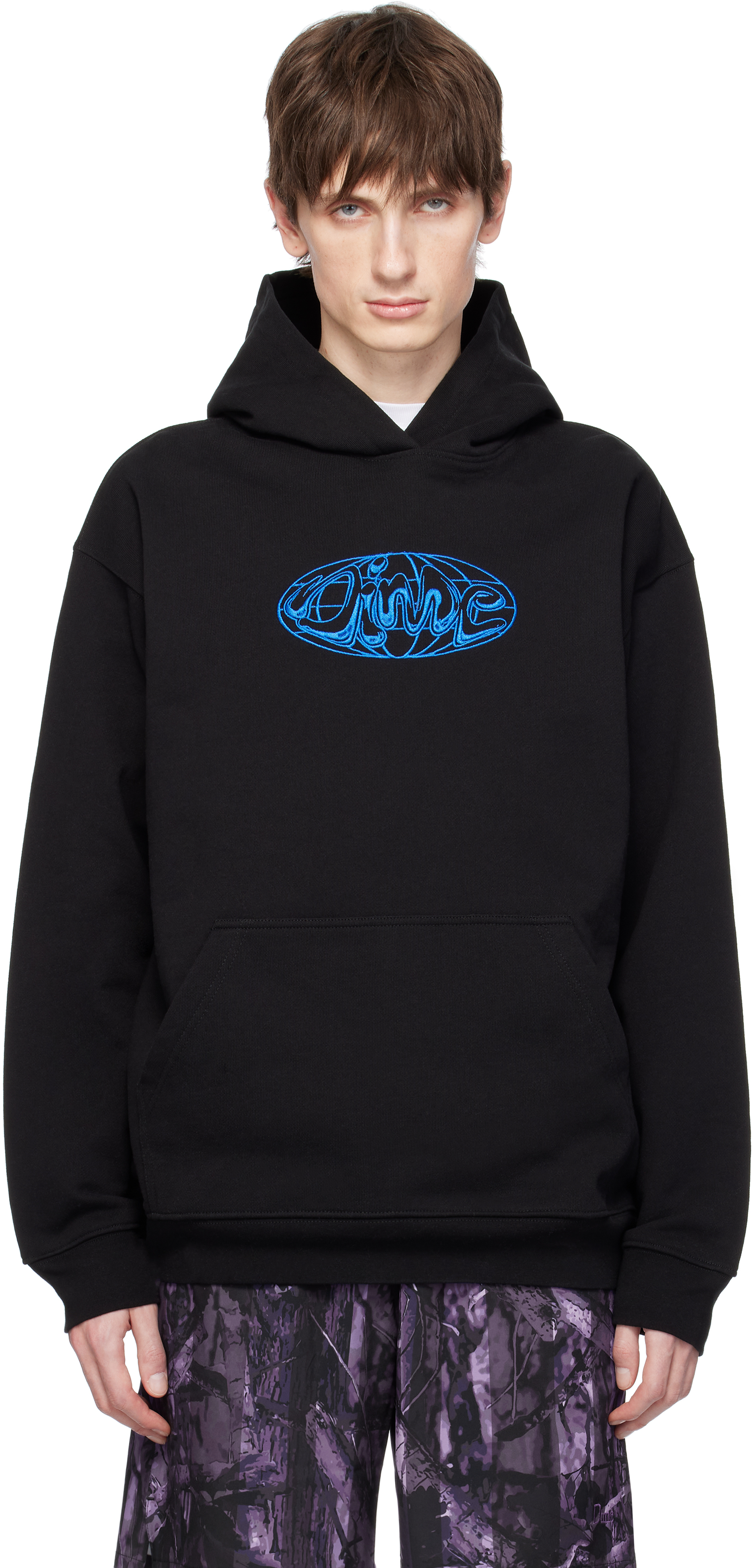 Black Globe Hoodie