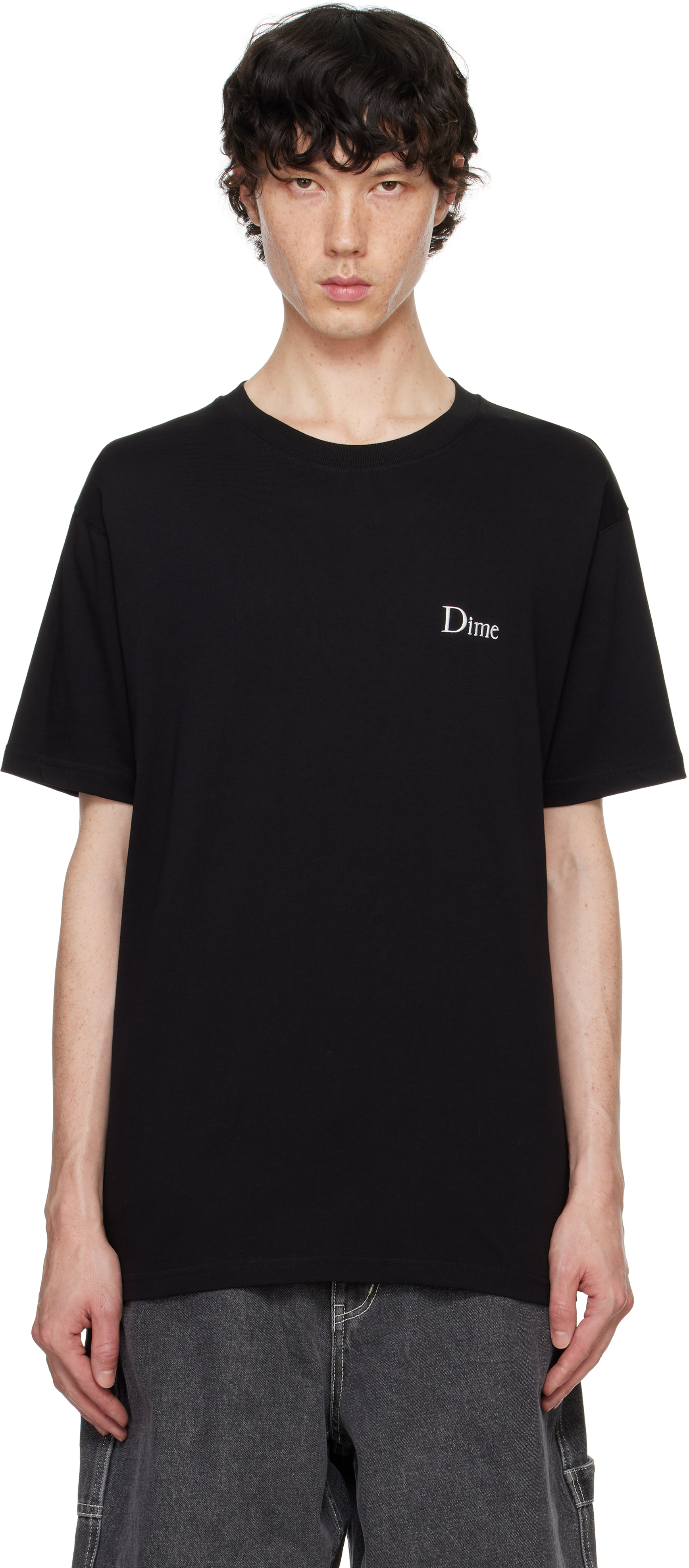 Black Classic Small Logo T-shirt