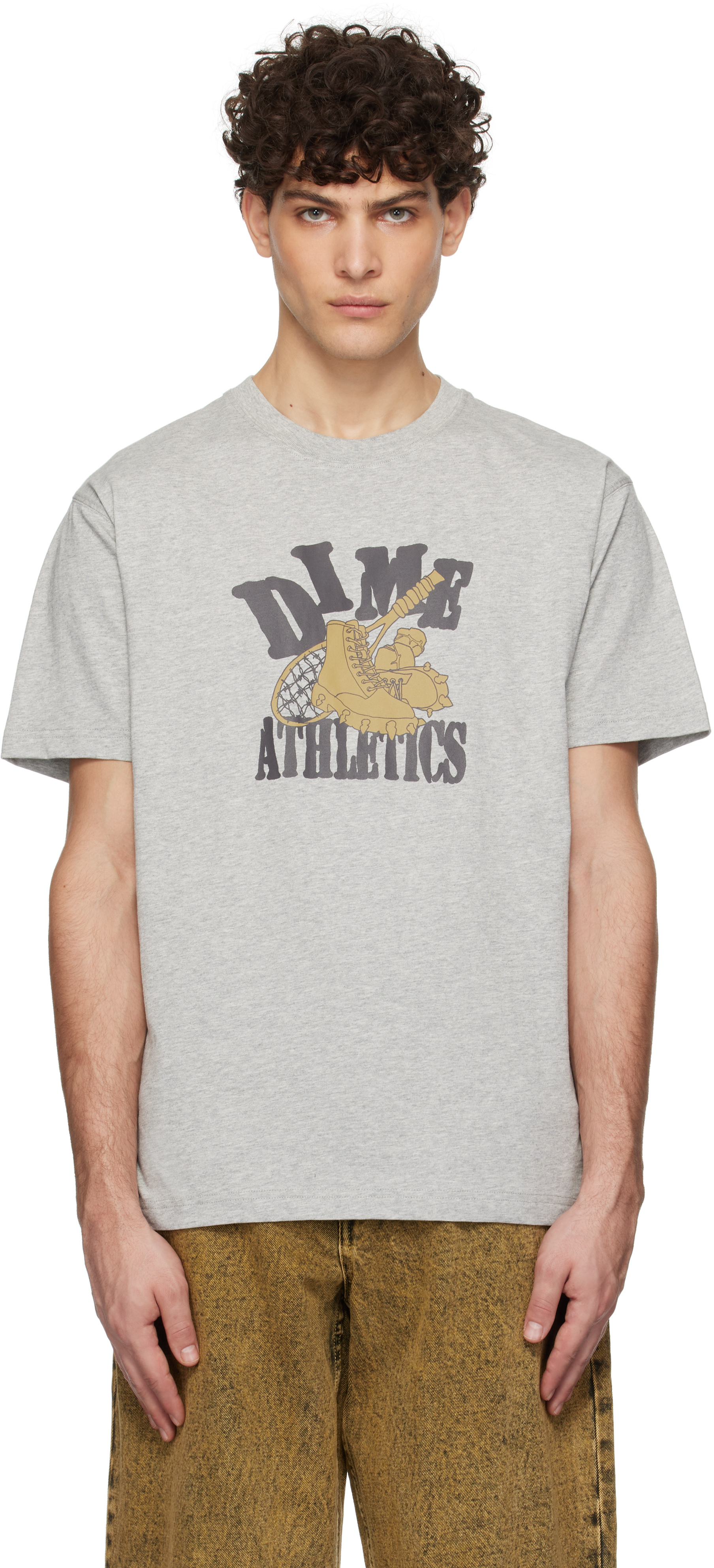 Gray 'Athletics' T-shirt