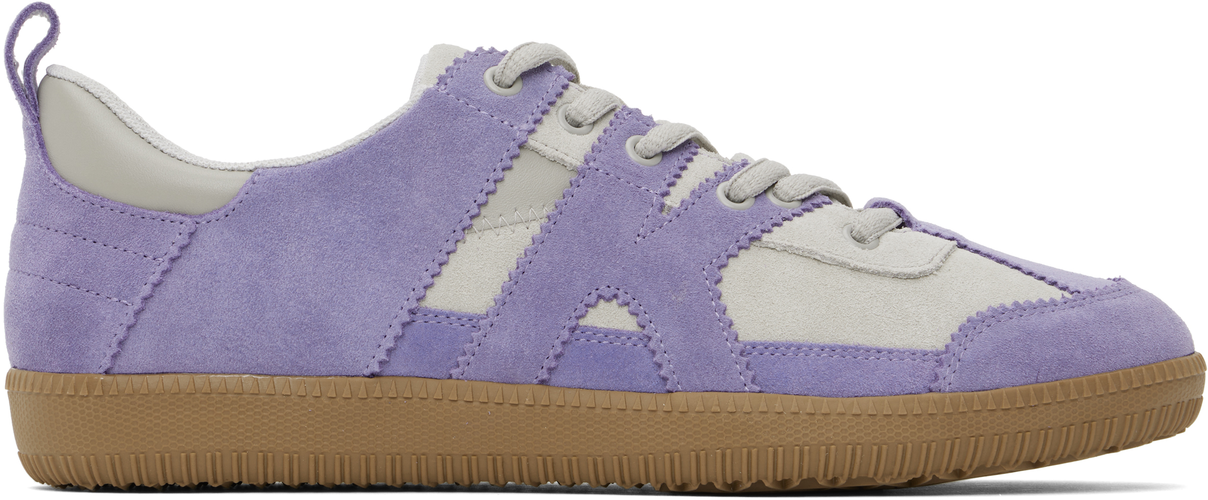 【関税込み】KidSuper パープル＆グレー K Soccer スニーカー K Soccer Sneaker [Purple/Gray] - KidSuper