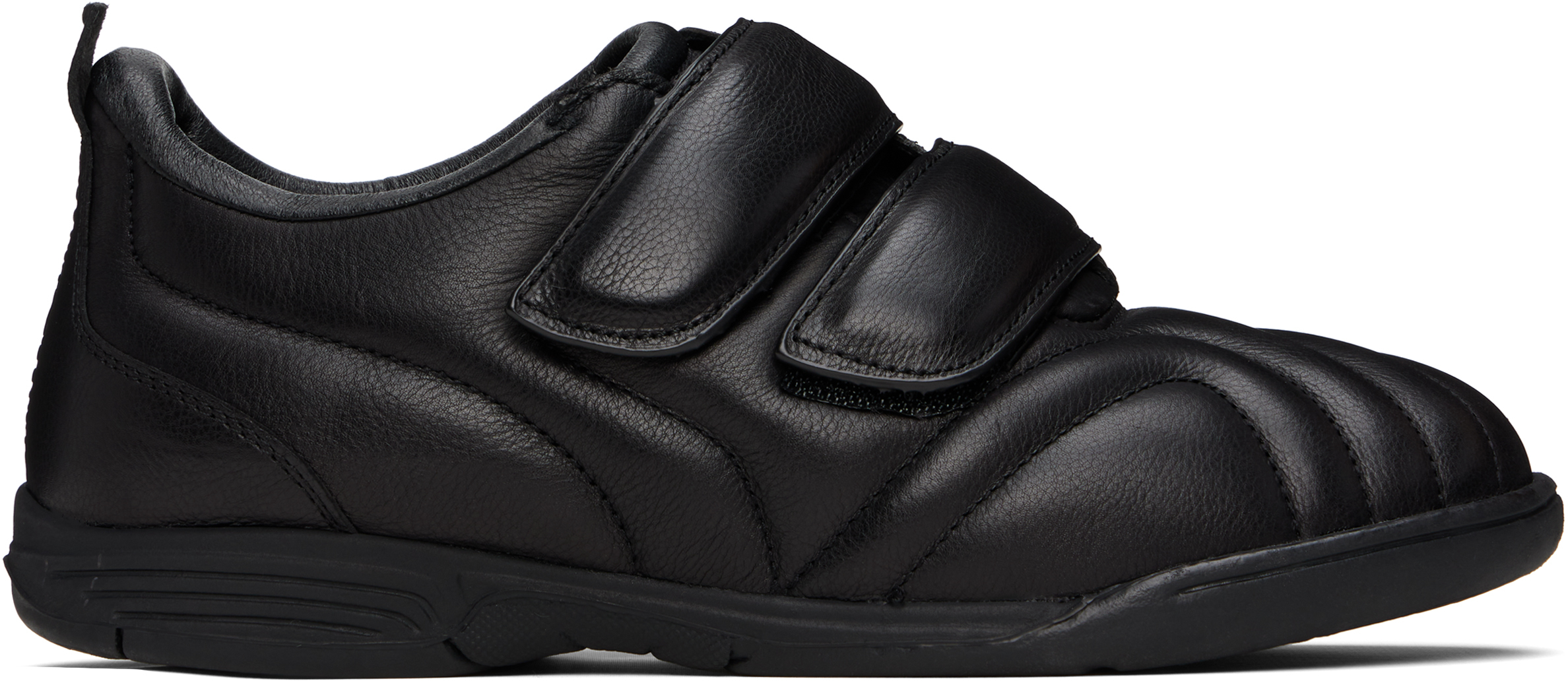 【関税込み】YUME YUME ブラック Football スニーカー Yume Yume Black Football Sneakers | ModeSens