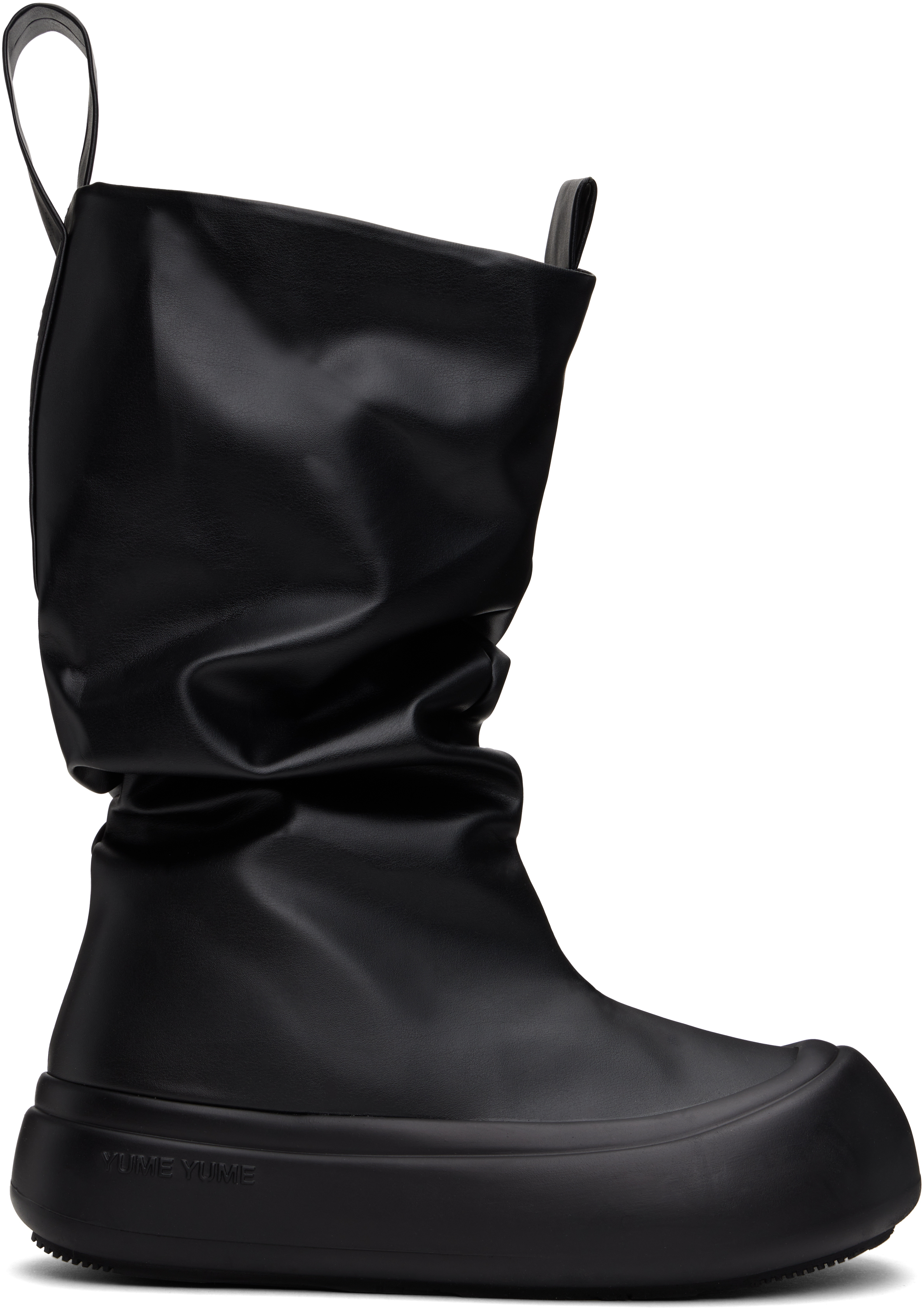 Black Low Fisherman Boots