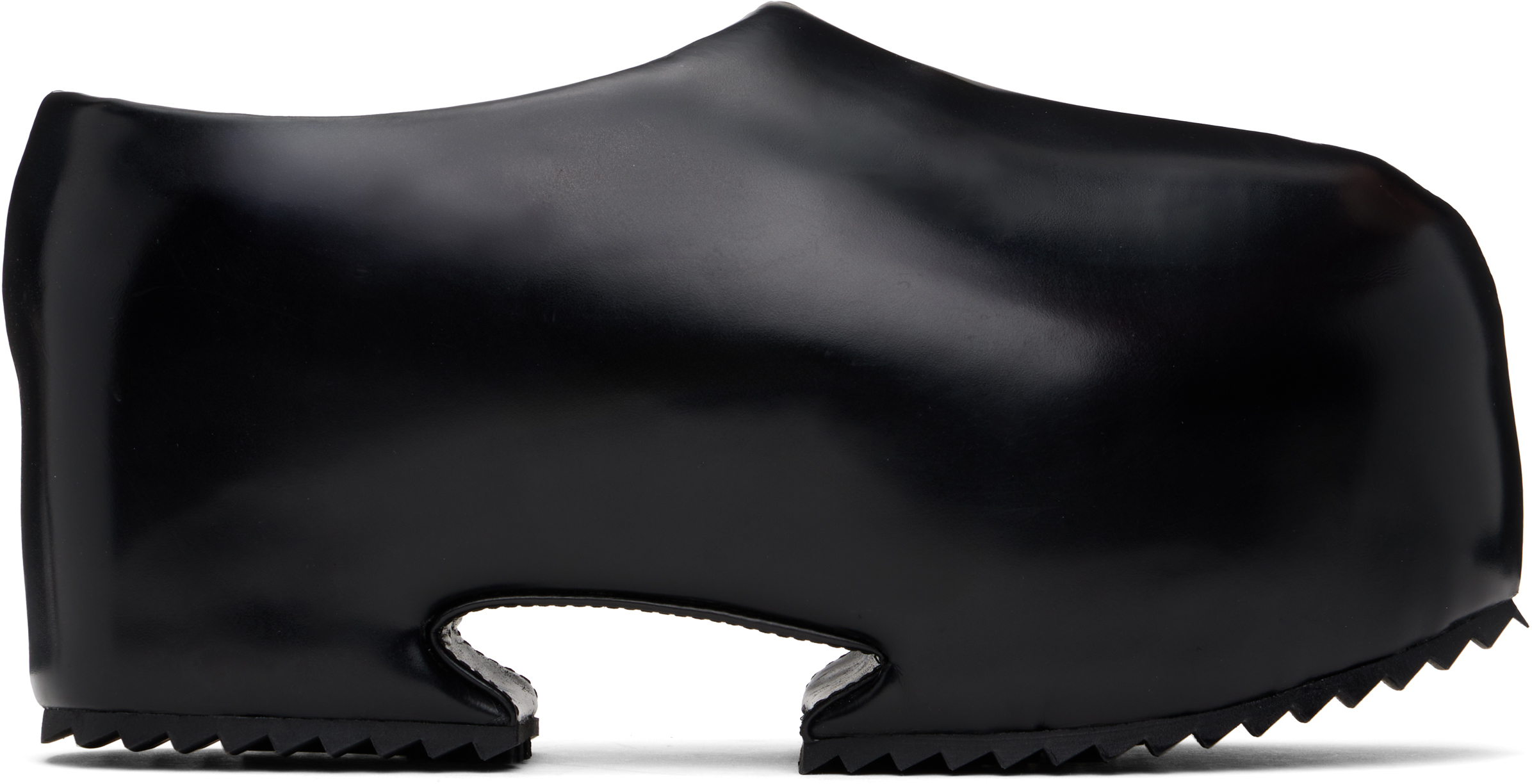 Black Platform Clogs