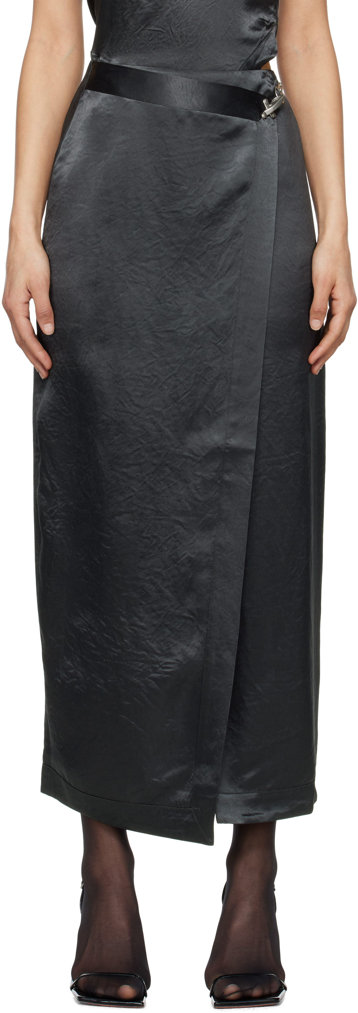 Gray Grisel Maxi Skirt