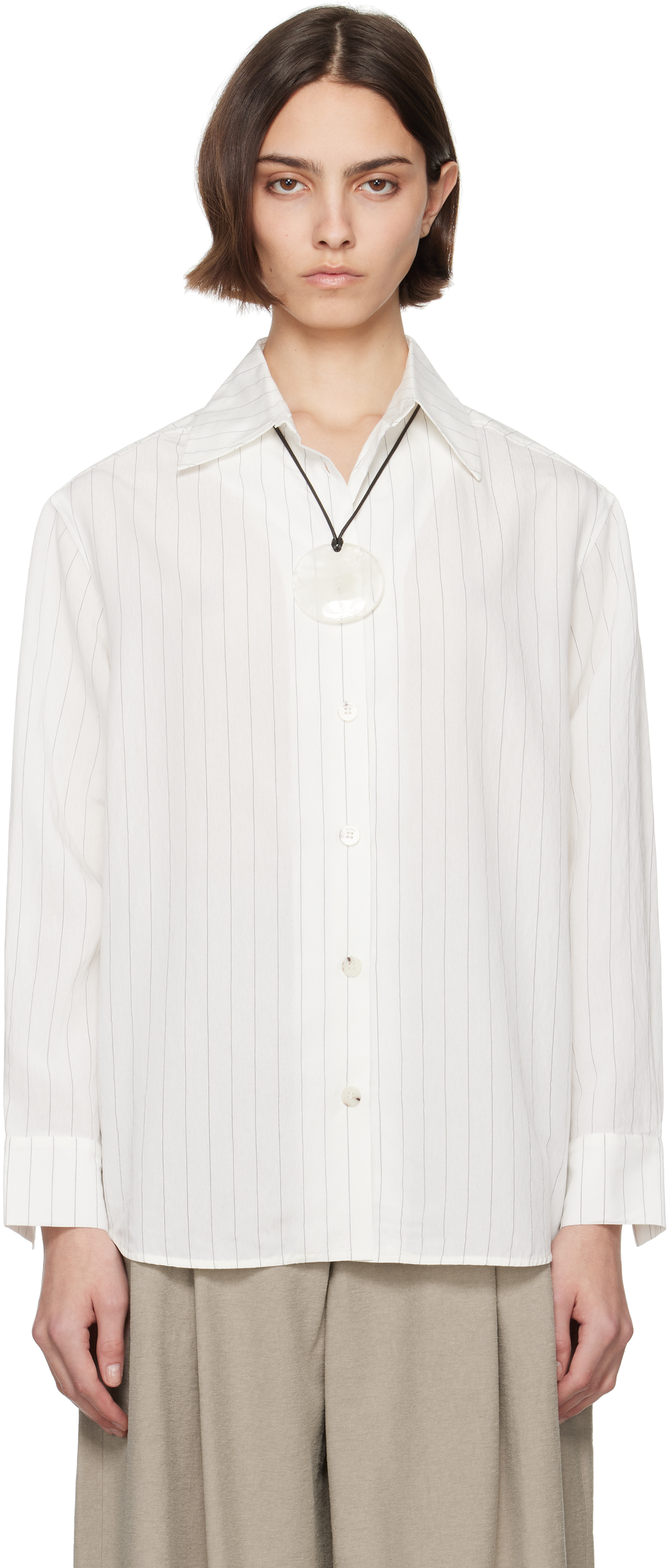 White Fryda Shirt