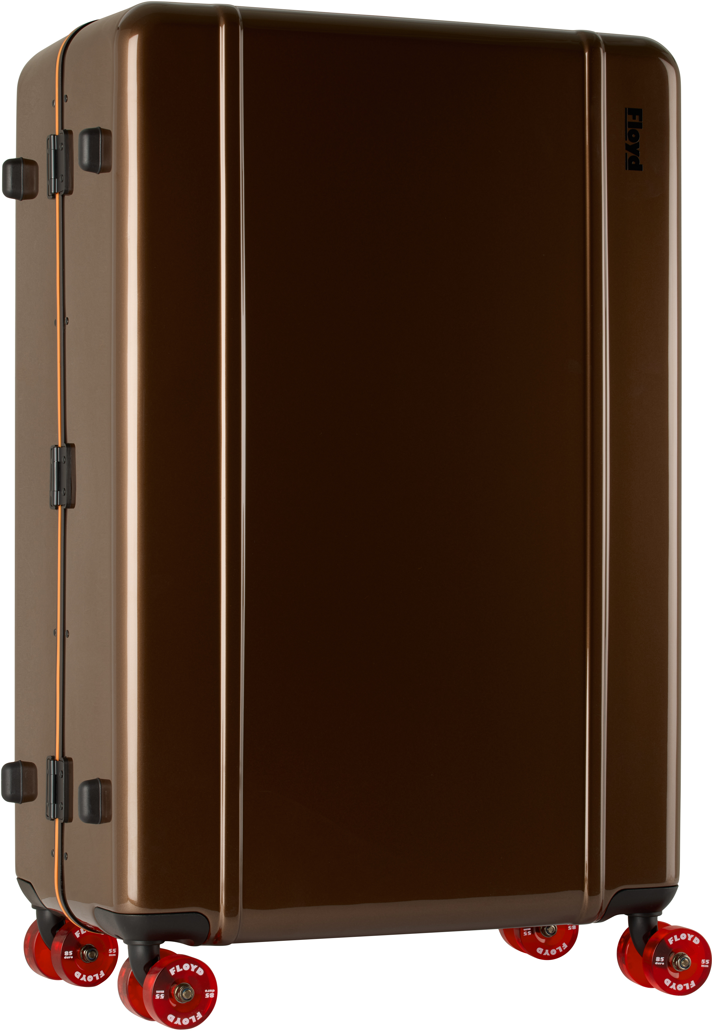 Floyd Brown  Trunk Suitcase In Bronco Brown