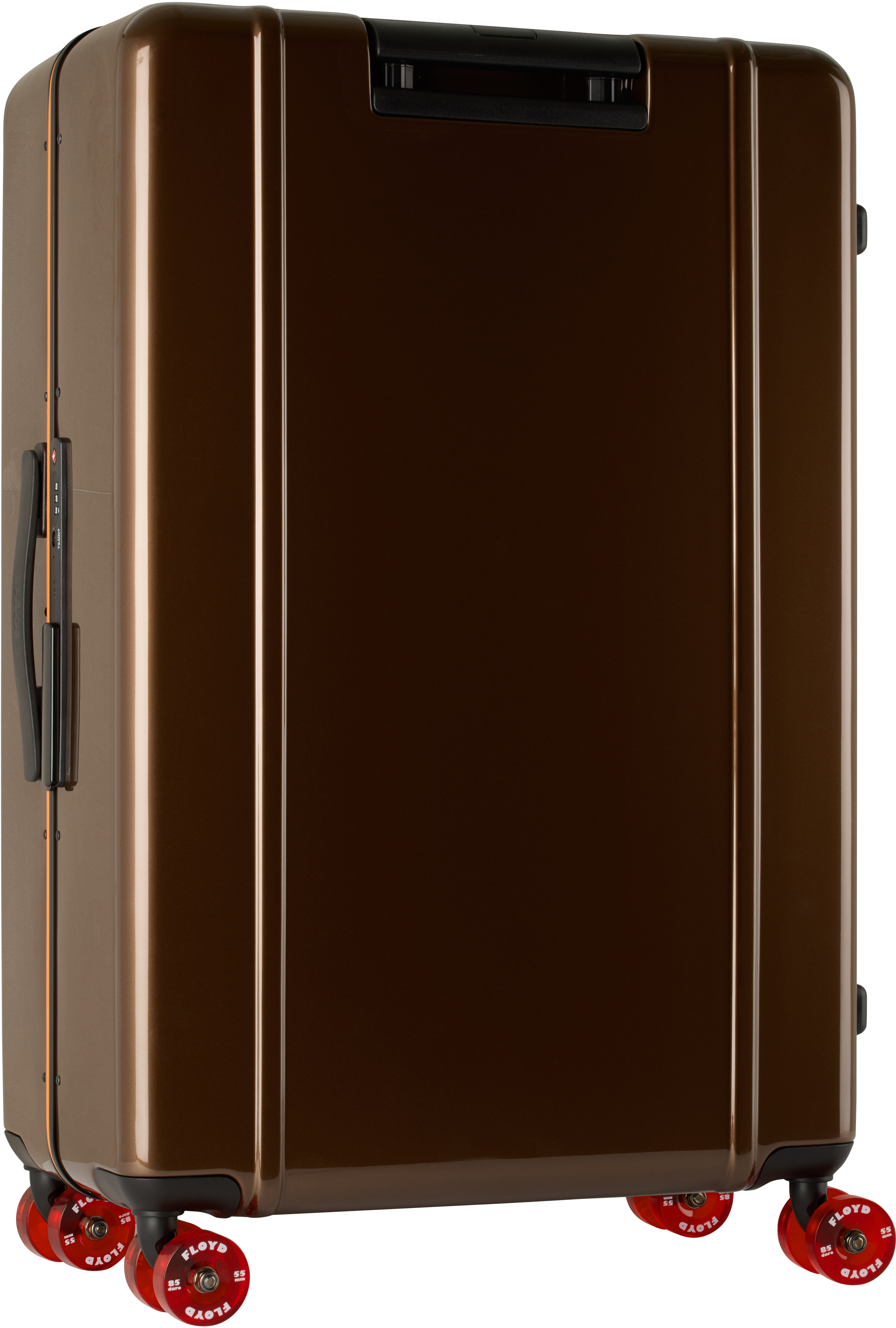 Floyd Brown  Trunk Suitcase In Bronco Brown