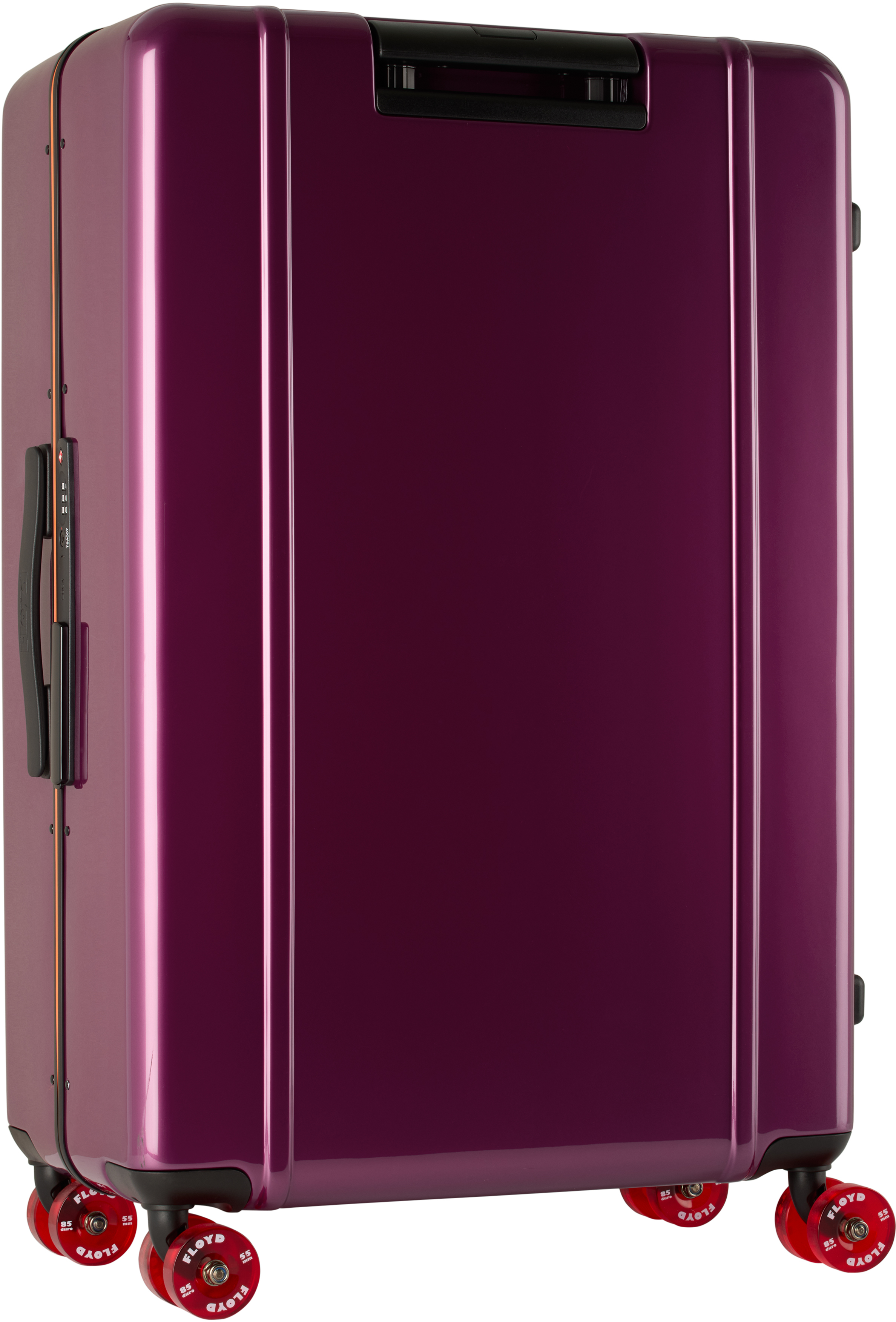 Floyd Purple  Trunk Suitcase In Magic Purple