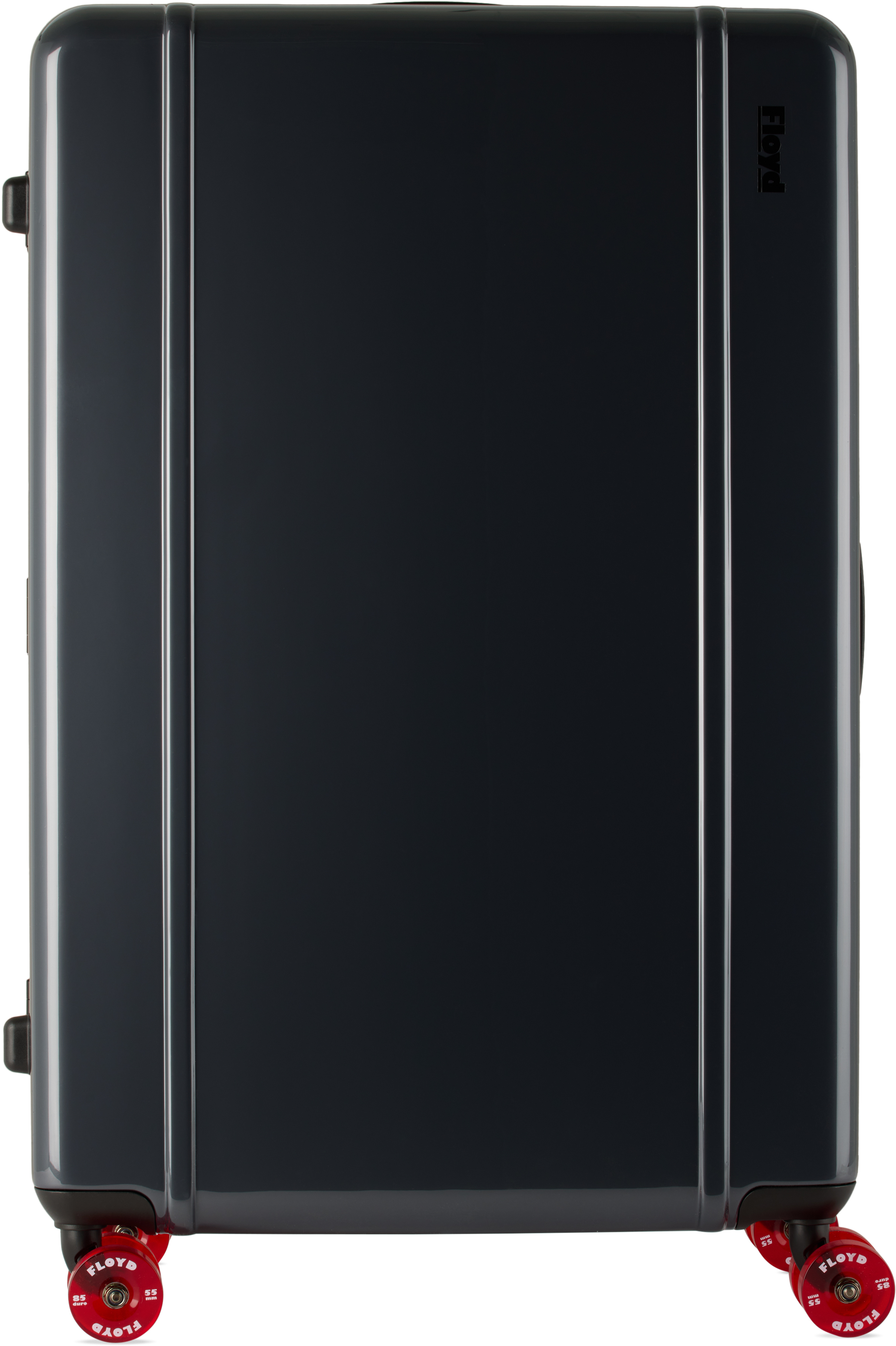 Floyd Gray Trunk Suitcase In Tarmac Grey