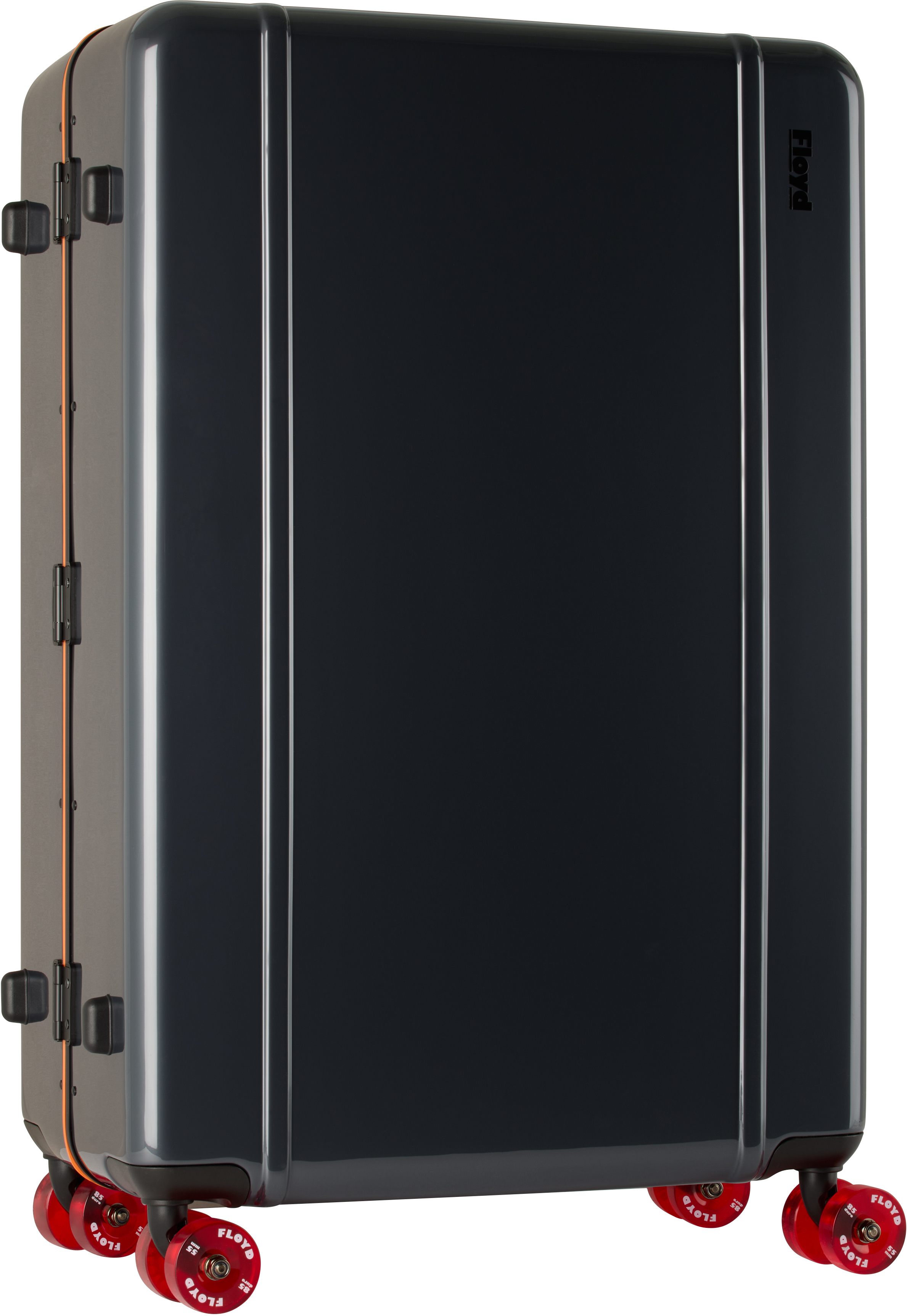 Floyd Gray Trunk Suitcase In Tarmac Grey