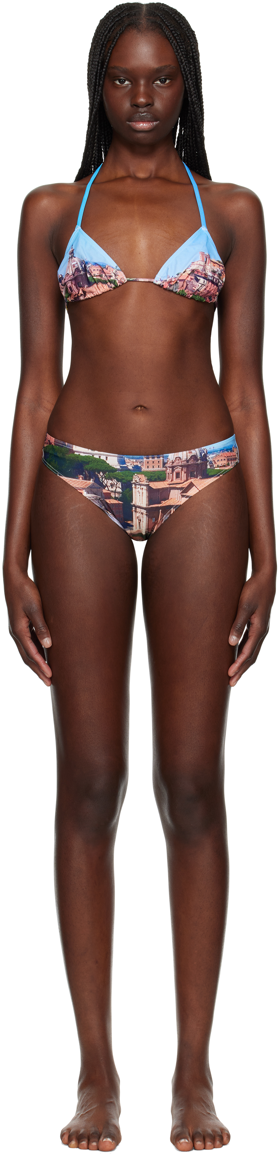 Bless: マルチカラー Nº61 Holidayrome ビキニ | SSENSE 日本 Bless: マルチカラー Nº61 Holidayrome ビキニ | SSENSE 日本