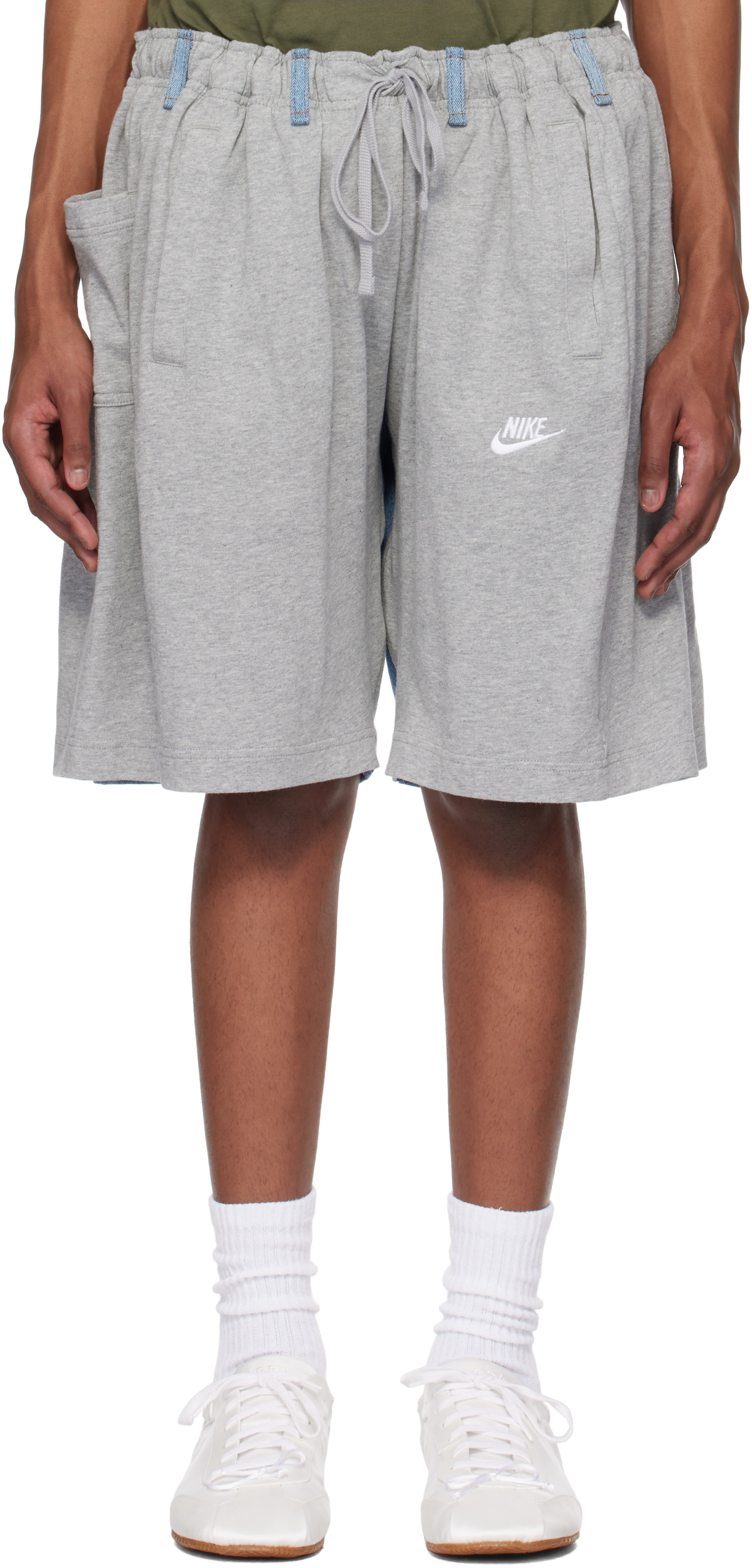 Gray & Blue Nº69 Overjoggingshorts Shorts