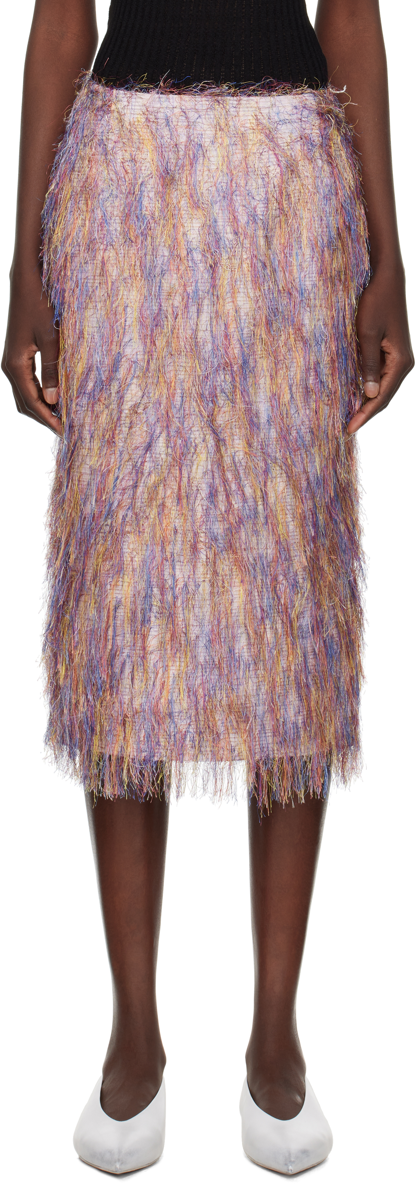 Multicolor Manuela Midi Skirt