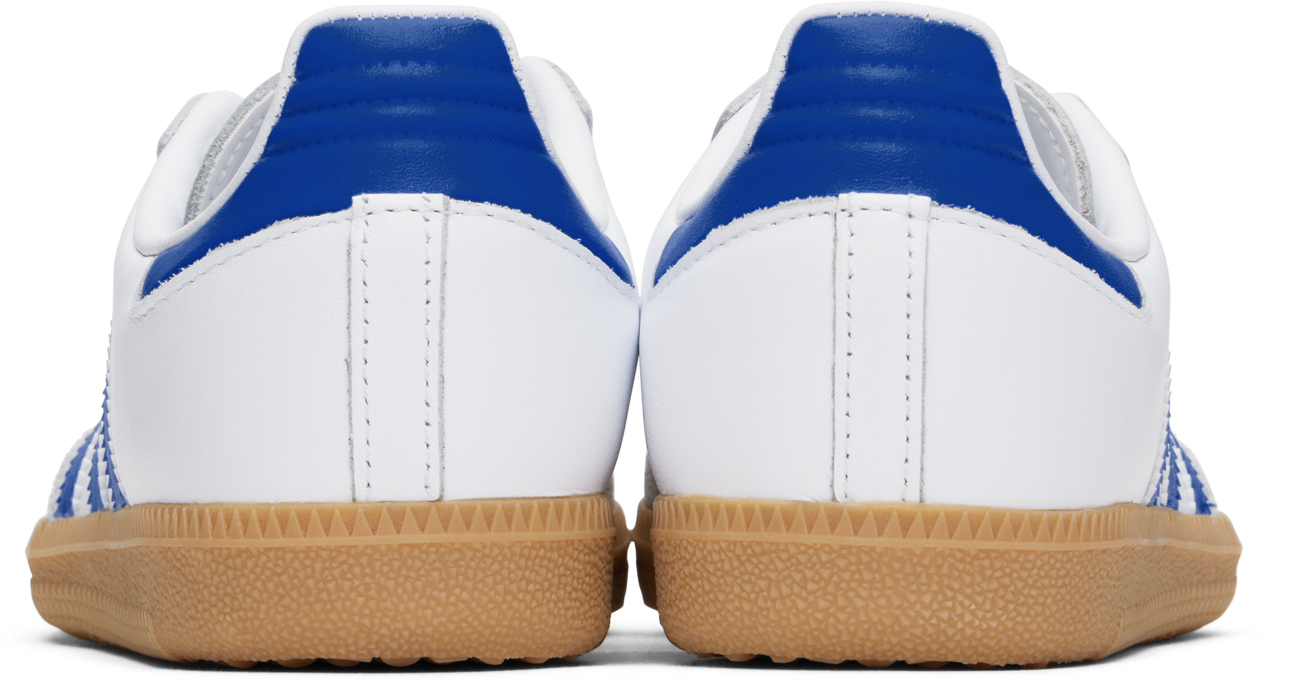 Adidas Originals Samba Og Sneakers In Ftwr White/blue/gum
