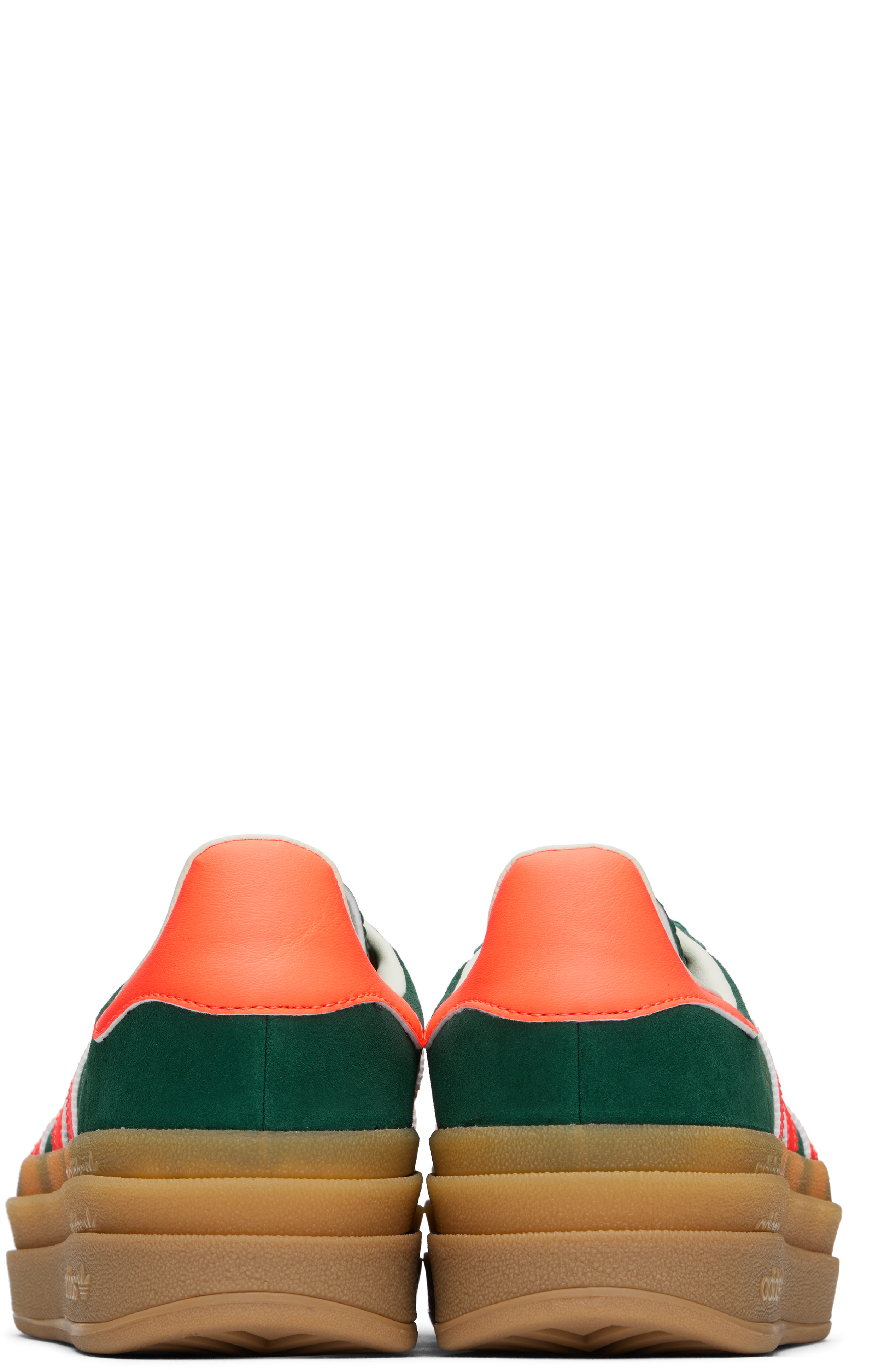 Adidas Originals Girls Gazelle Bold In Signal Coral/collegiate Green/gum |  ModeSens