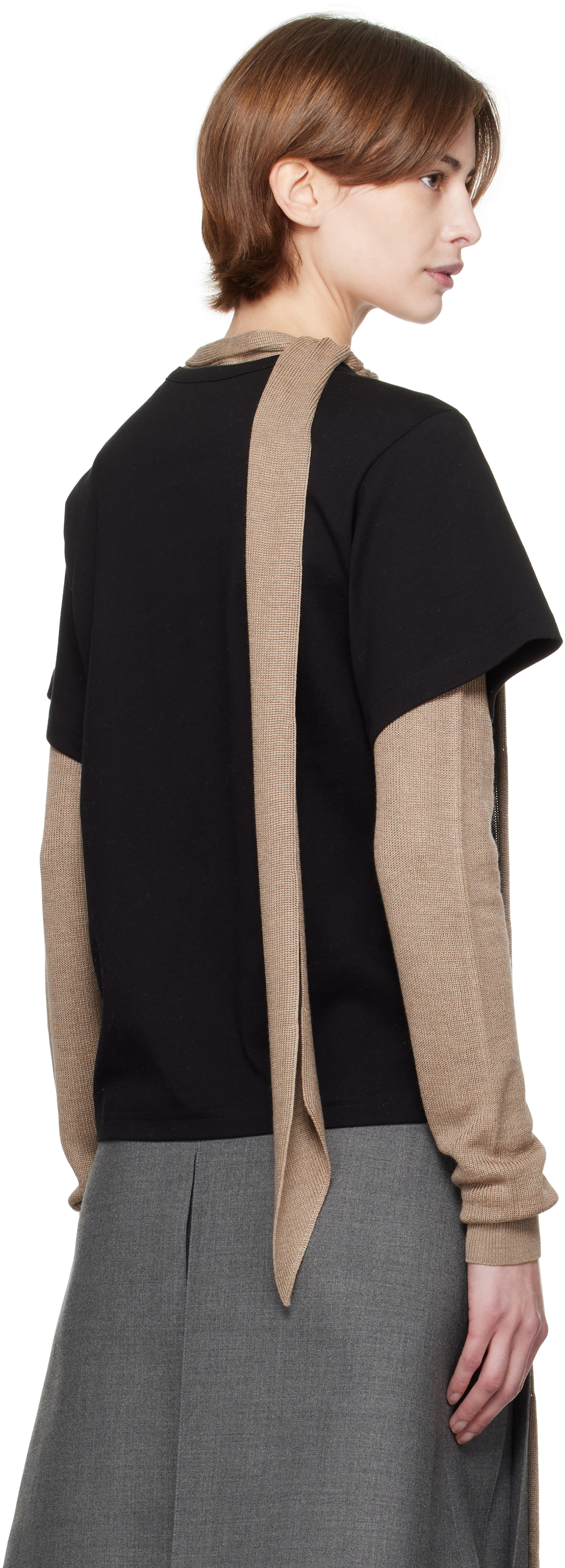 Fax Copy Express Black 'the Easy' T-shirt In Black