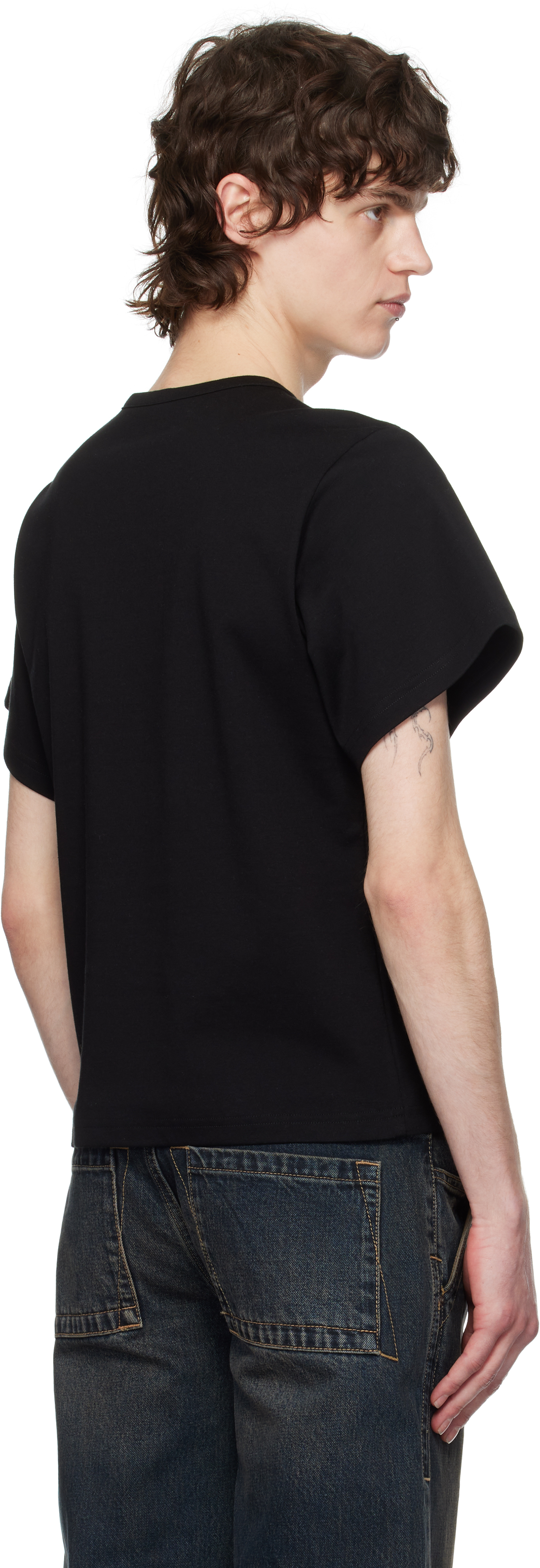 Fax Copy Express Black 'the Easy' T-shirt In Black