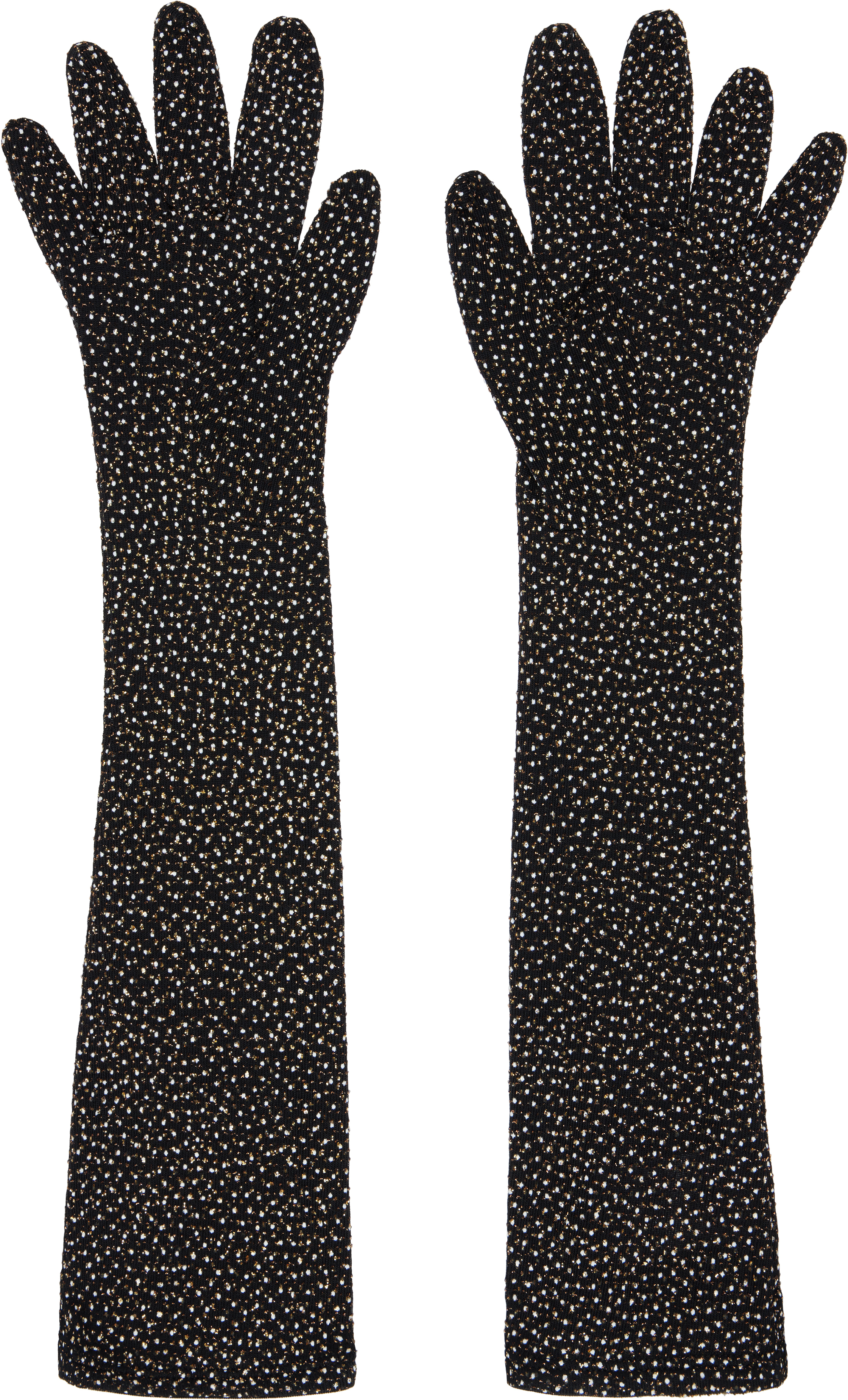 Black Elbow Gloves