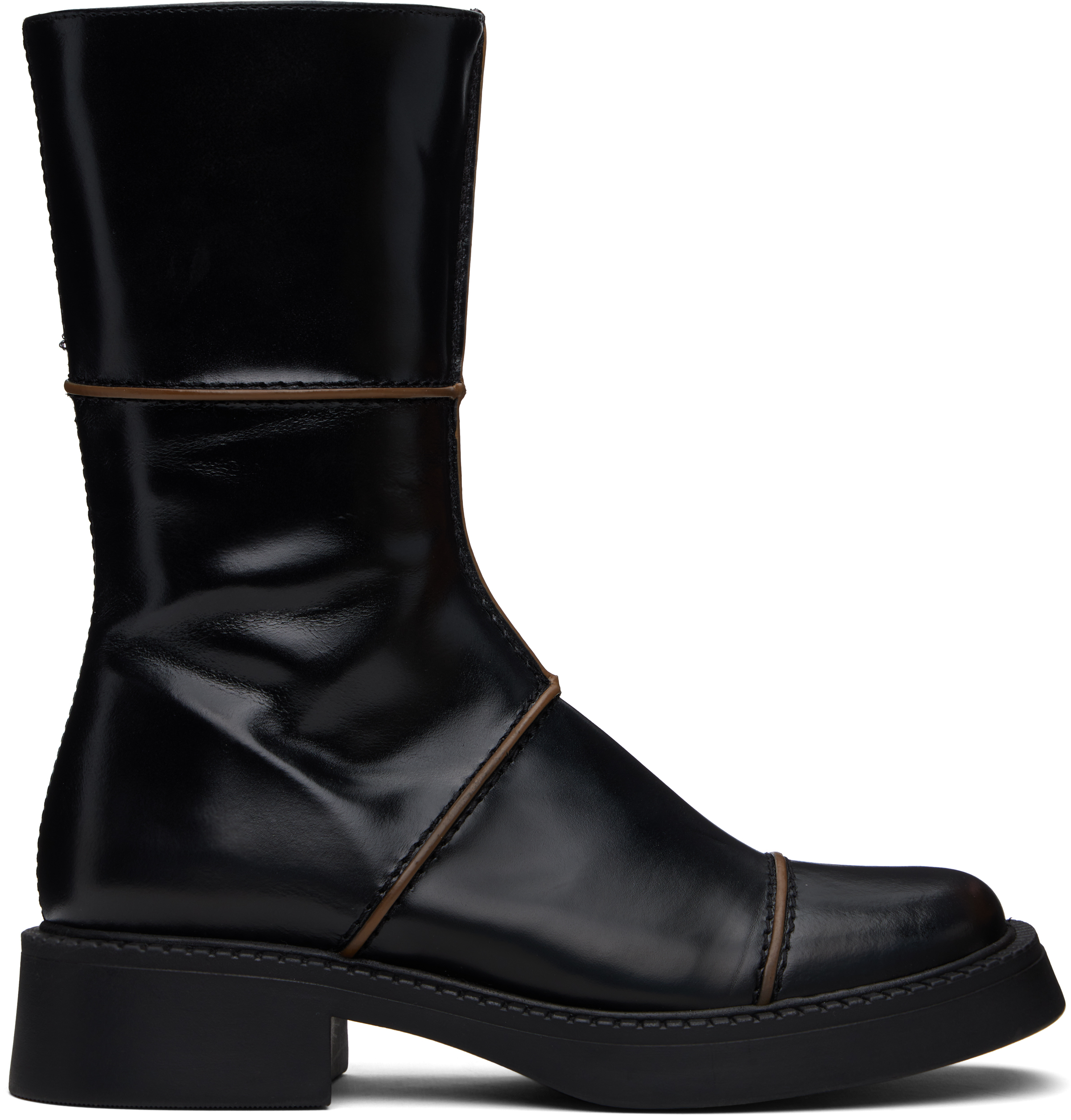 【関税込み】Miista ブラック Dahlia ブーツ Black Dahlia Boots by Miista on Sale