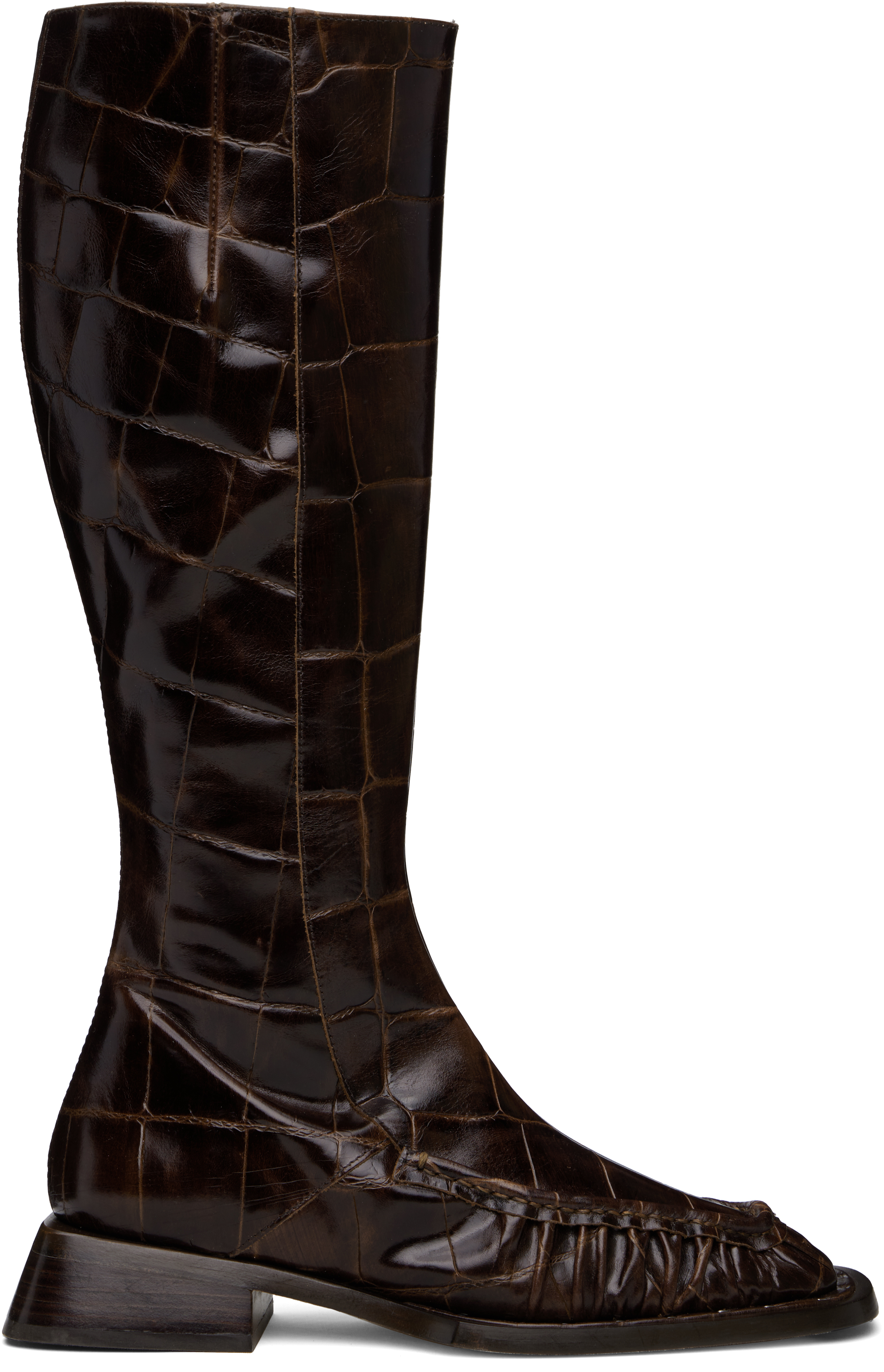 Brown Pats Tall Boots