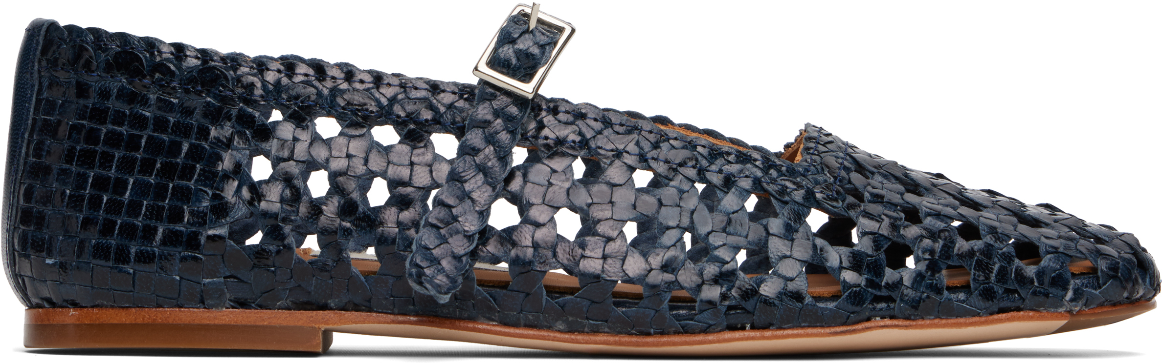 Navy Yeida Ballerina Flats