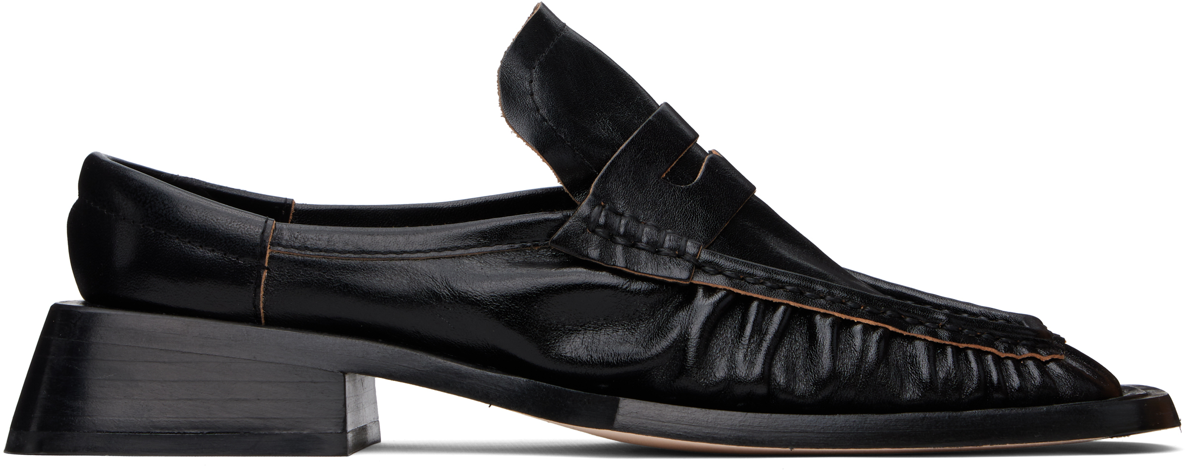 Black Isla Loafers