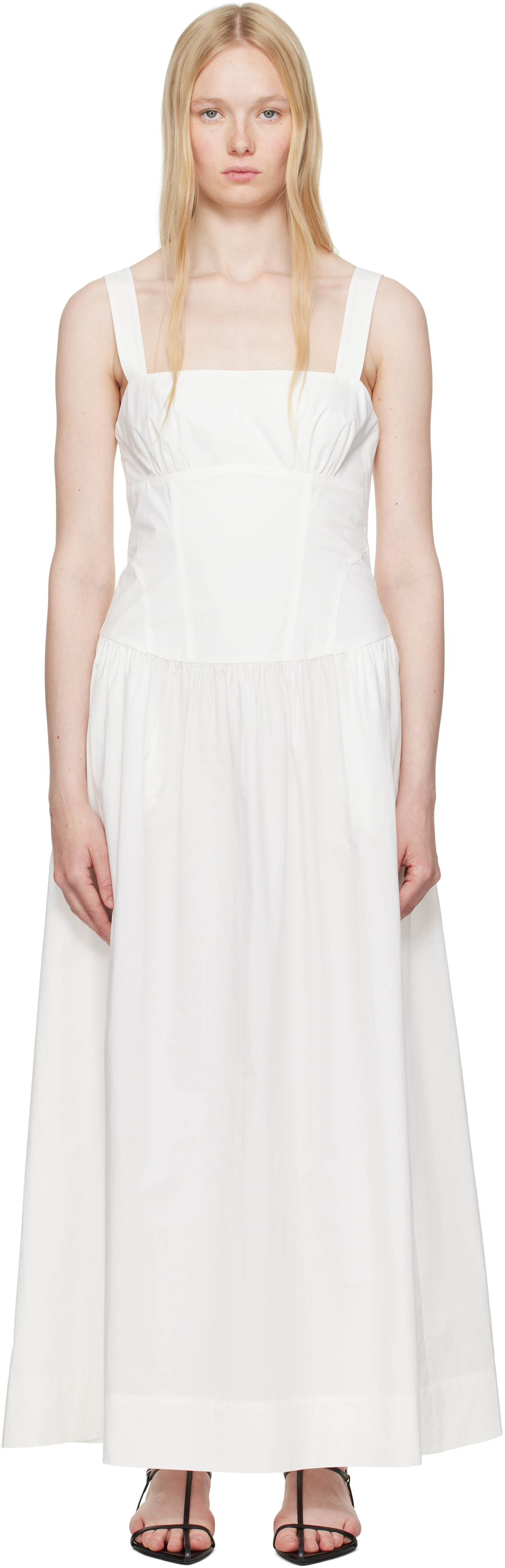 BEC & BRIDGE WHITE DUNE MAXI DRESS