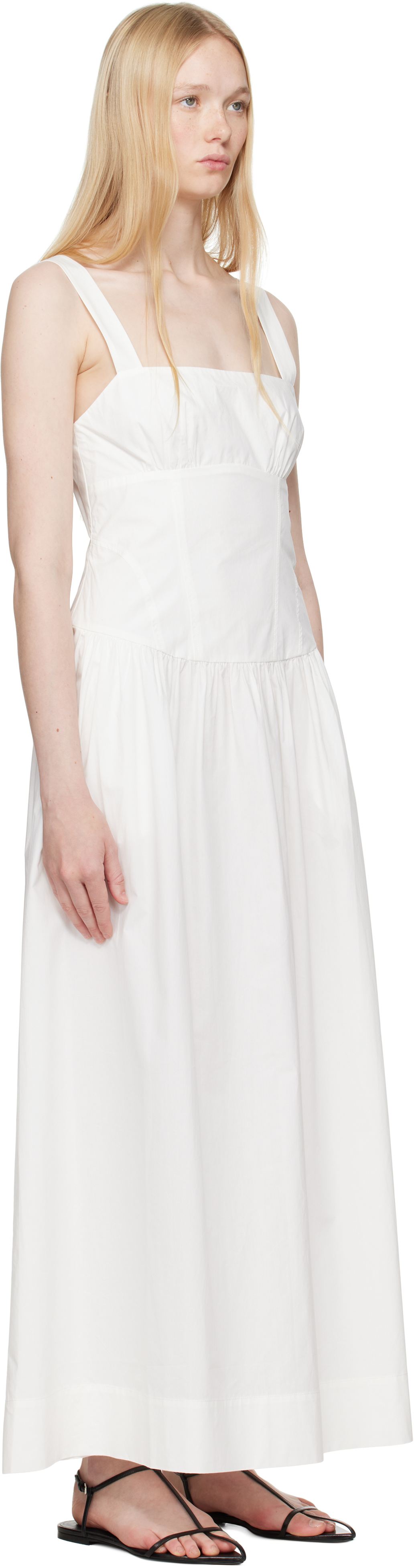 BEC & BRIDGE WHITE DUNE MAXI DRESS