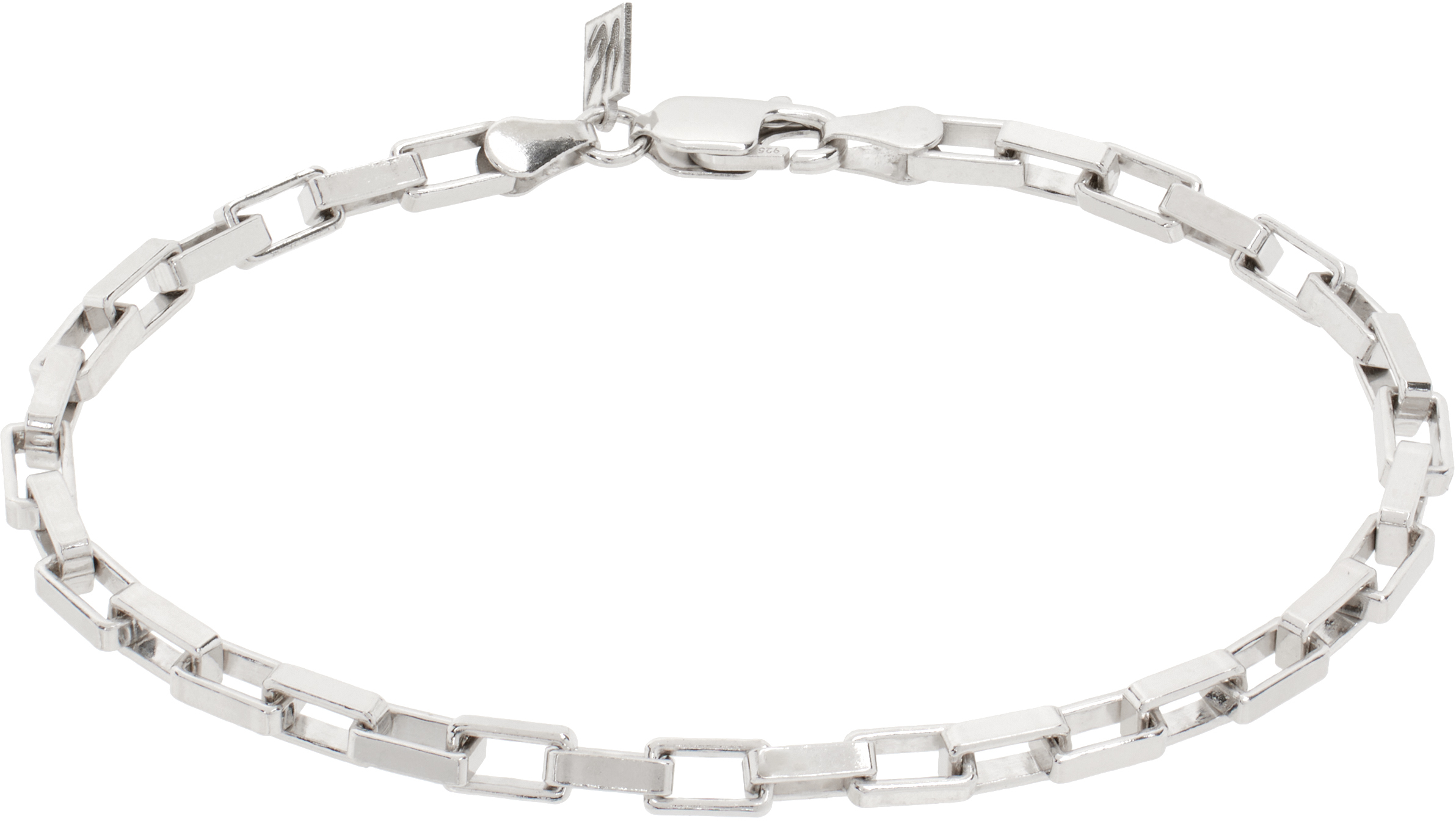 SSENSE Exclusive Silver VC008 Bracelet