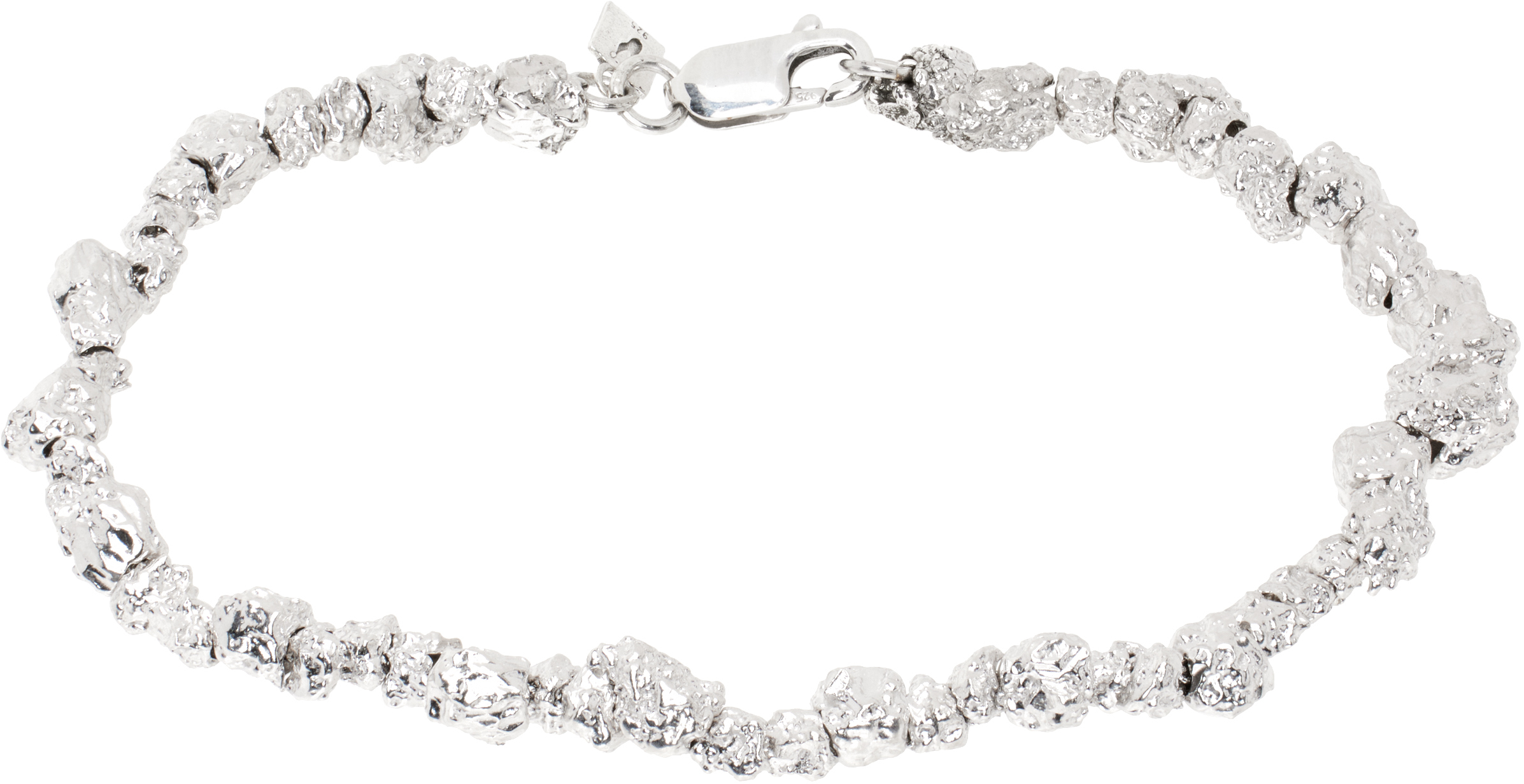 SSENSE Exclusive Silver VC006 Bracelet