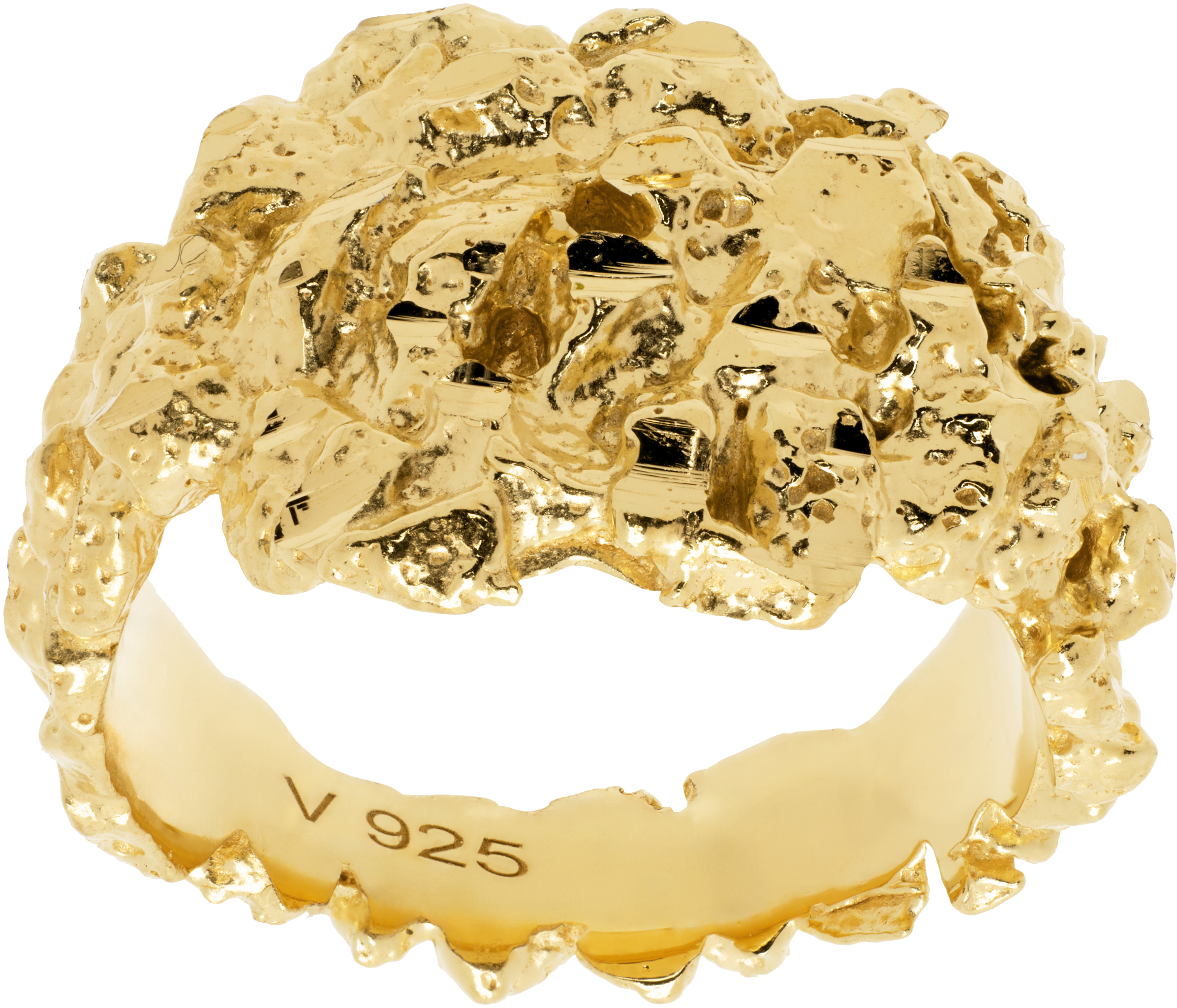 SSENSE Exclusive Gold VC012 Ring