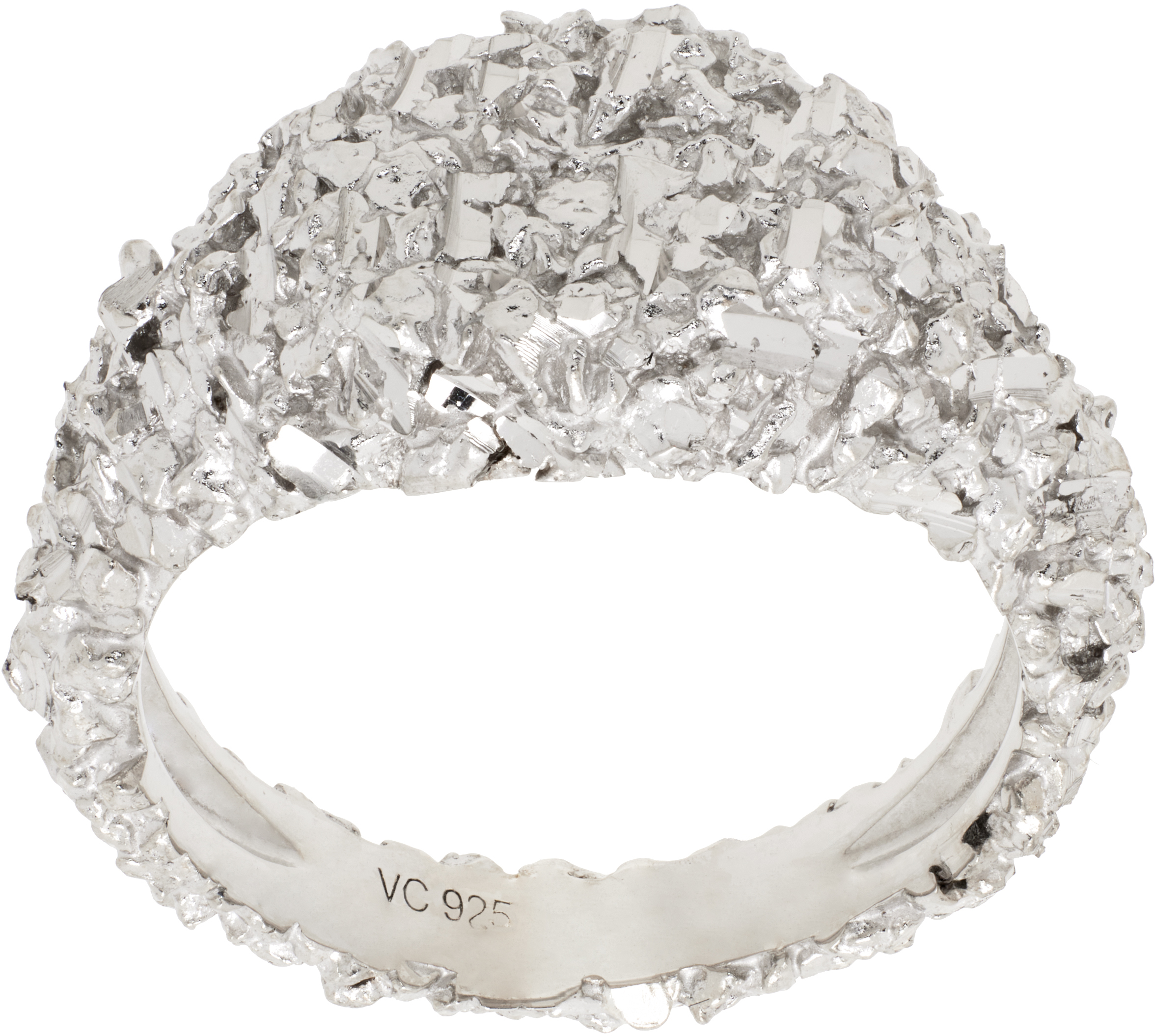 【関税込み】Veneda Carter SSENSE限定 シルバー VC001 リング SSENSE Exclusive Silver VC001 Ring by Veneda Carter on Sale