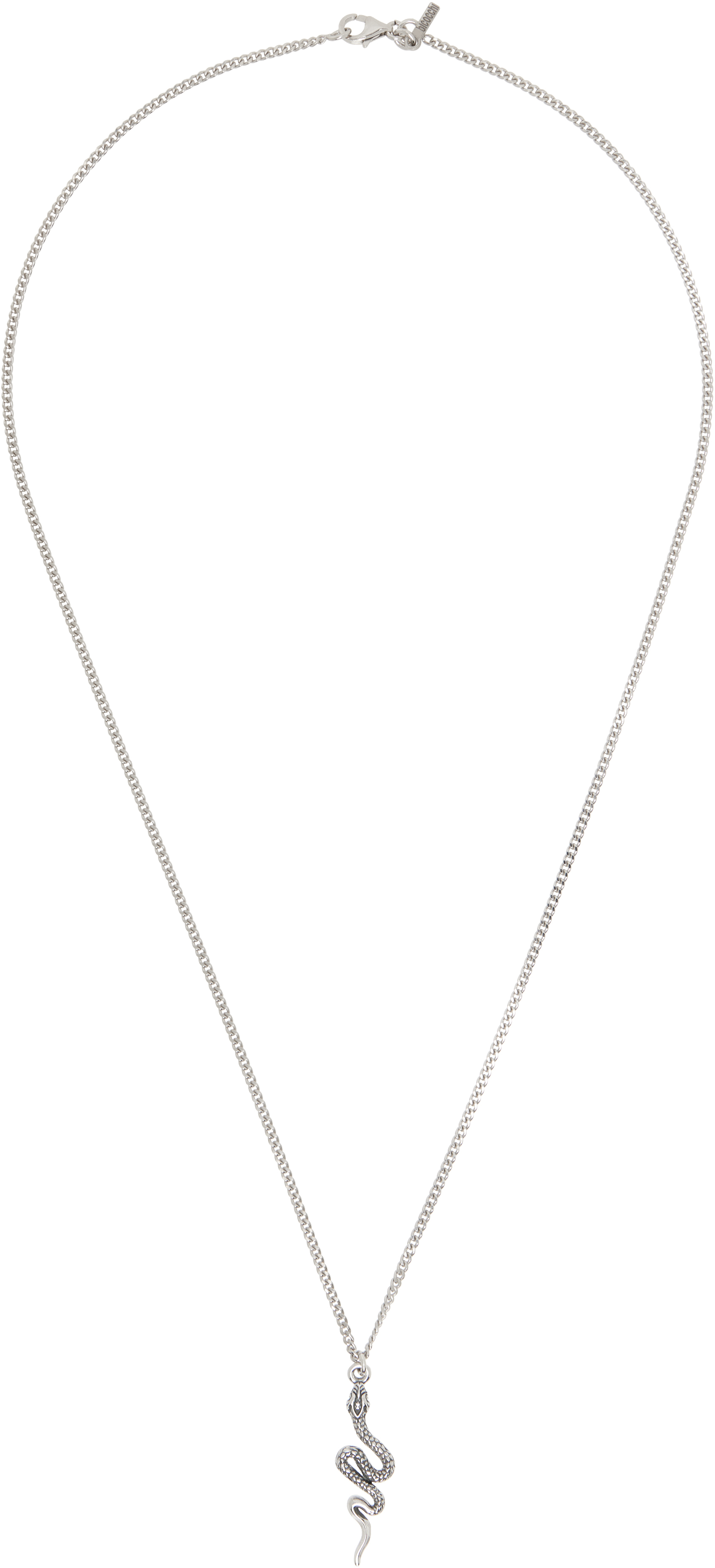 Silver Tiny Serpens Necklace
