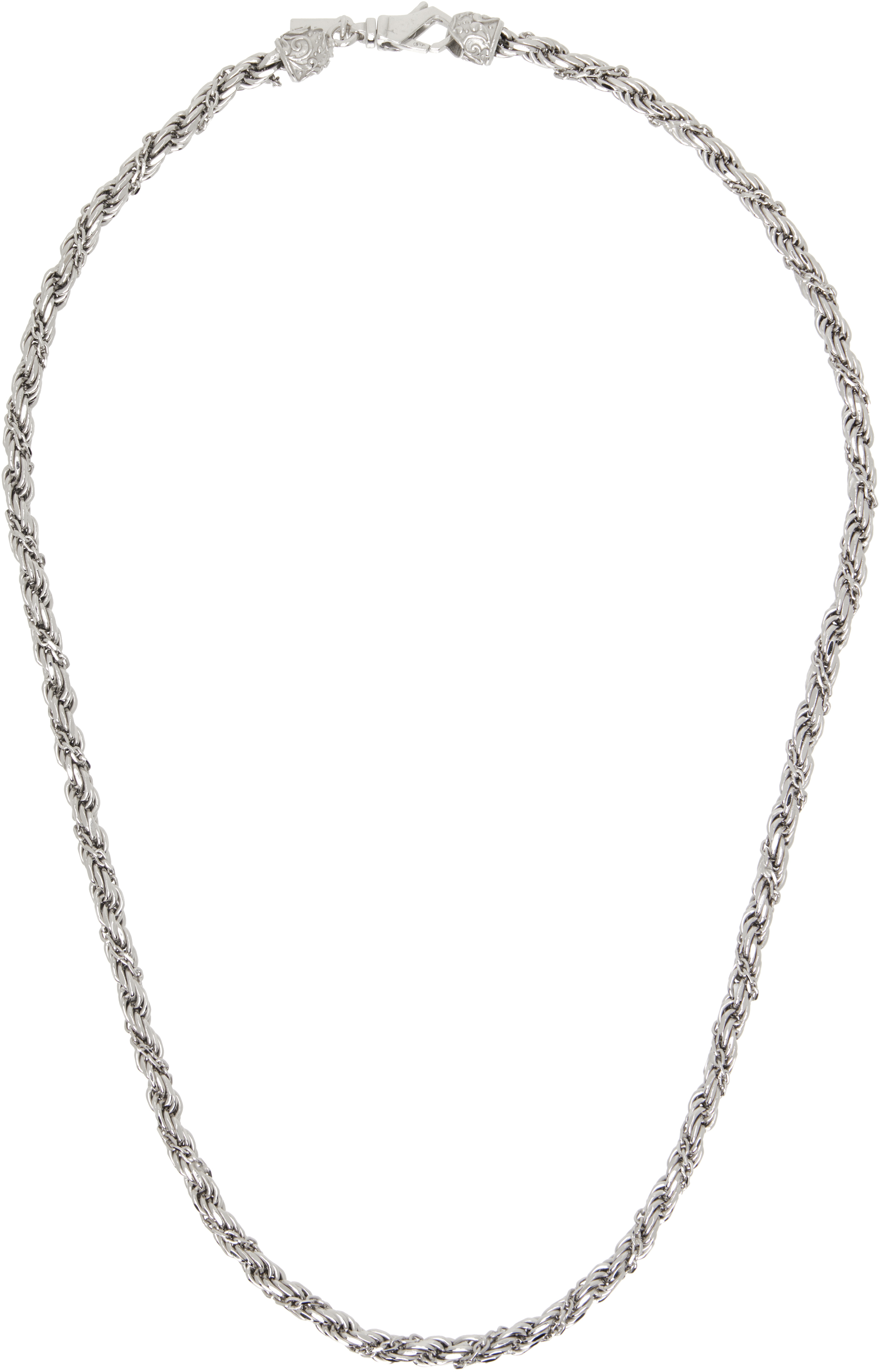 ネックレス・ペンダント emanuele bicocchi NEW ROPE KNOT NECKLACE (NDN1GSILVER GOLD) Emanuele Bicocchi Emanuele Bicocchi New Rope Knot Necklace