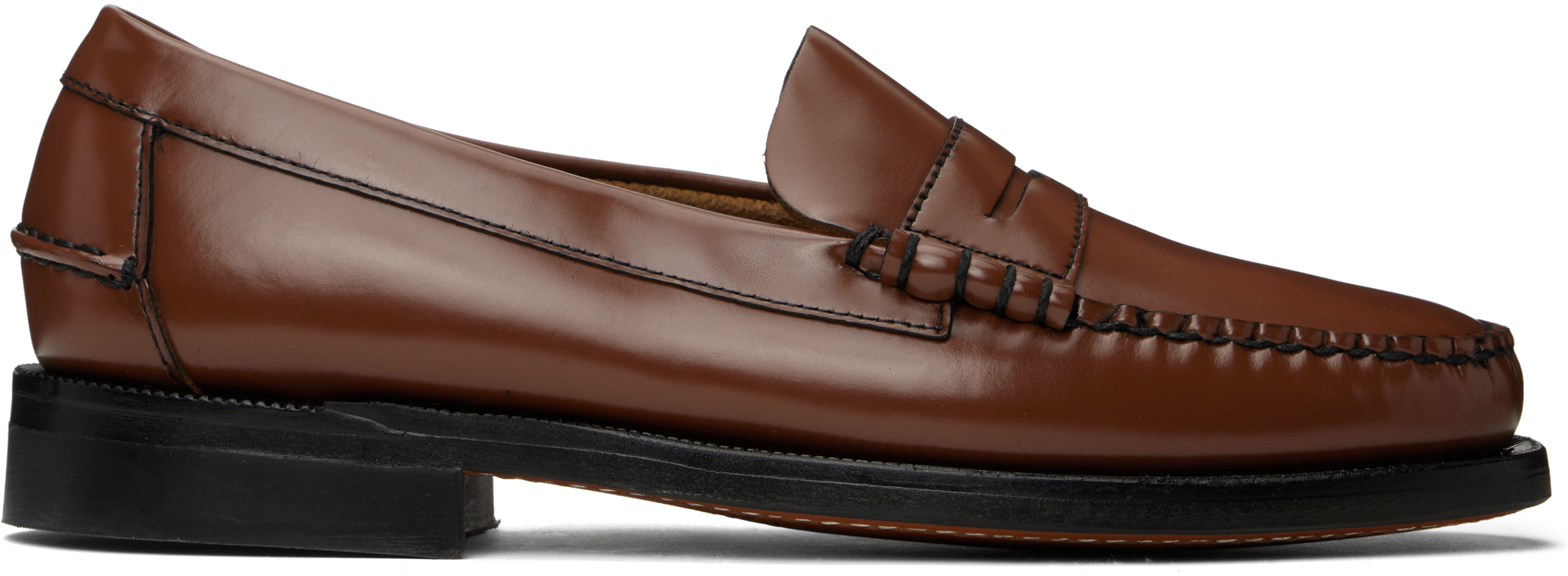 【関税込み】Sebago ブラウン Classic Dan ローファー Sebago Classic Dan レザーローファー | ブラウン | FARFETCH JP
