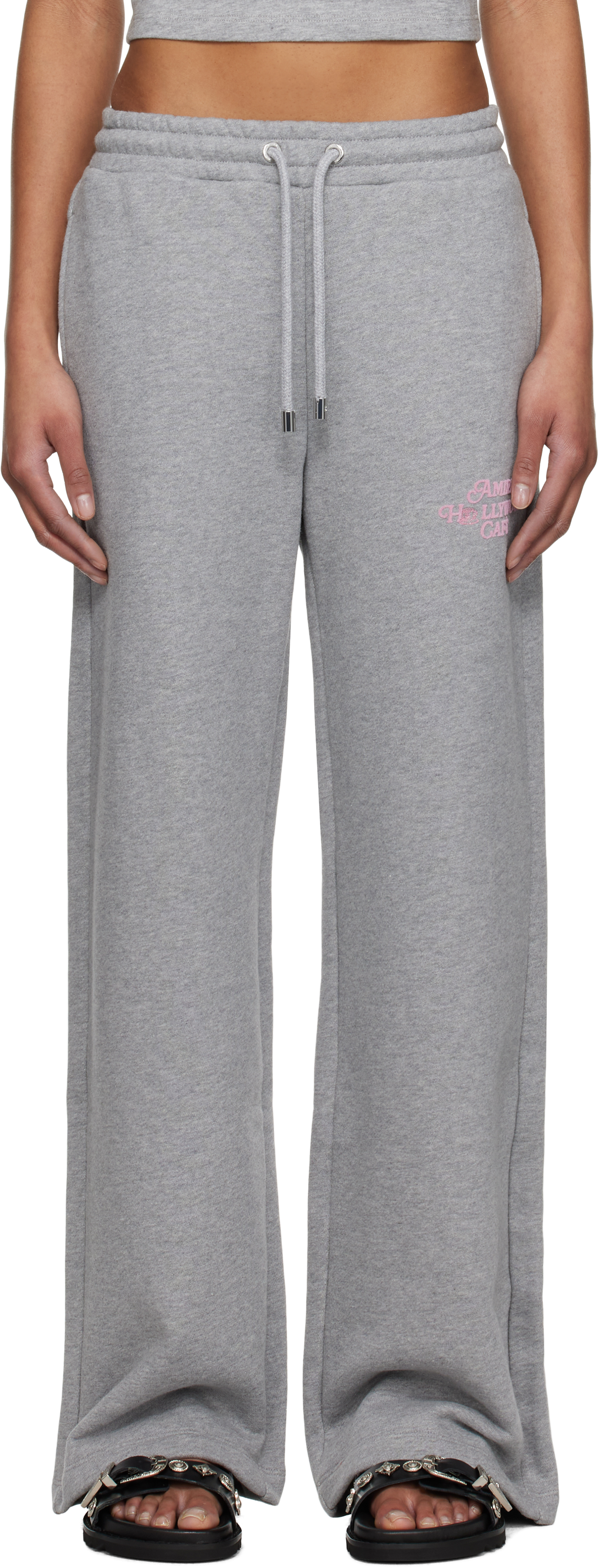 Gray 
Amiri Hollywood Cafè
 Lounge Pants